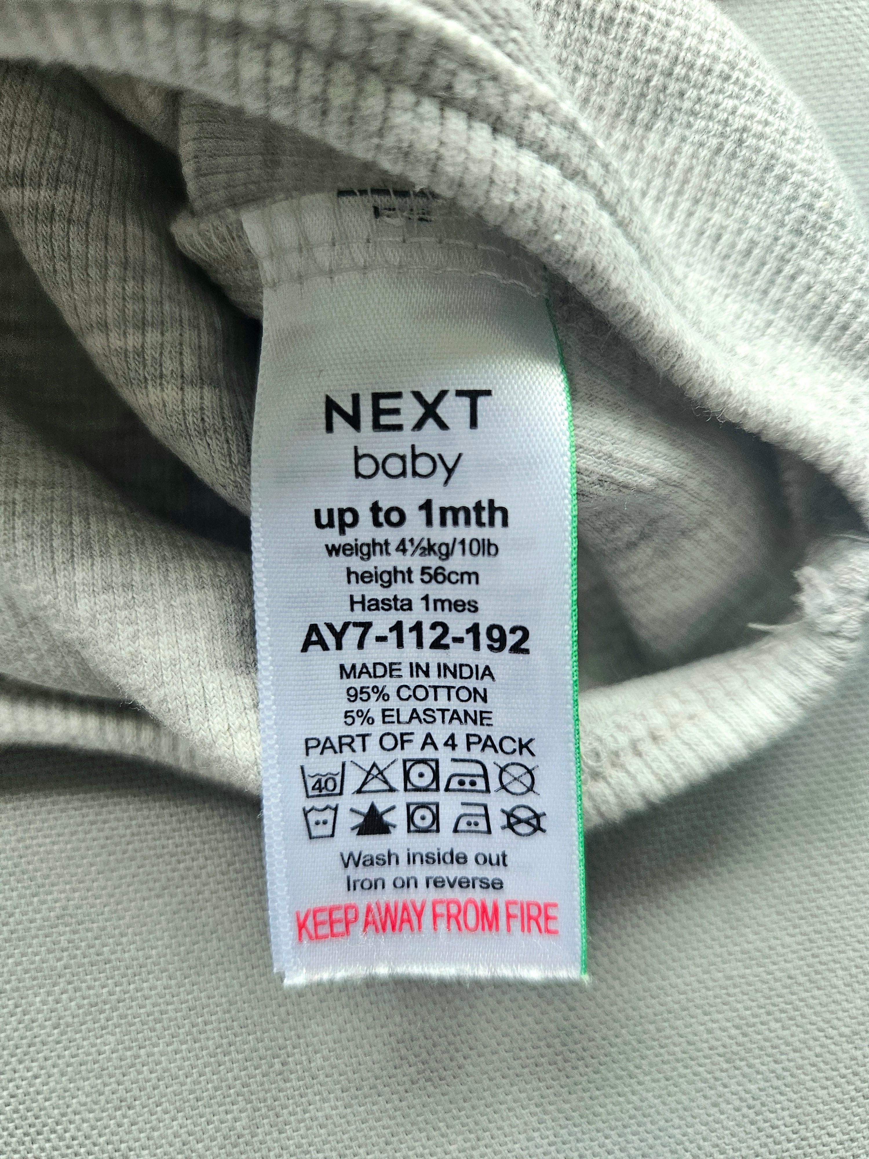 Next Baby 2er Set Pullover Waffeloptik | Gr. 56