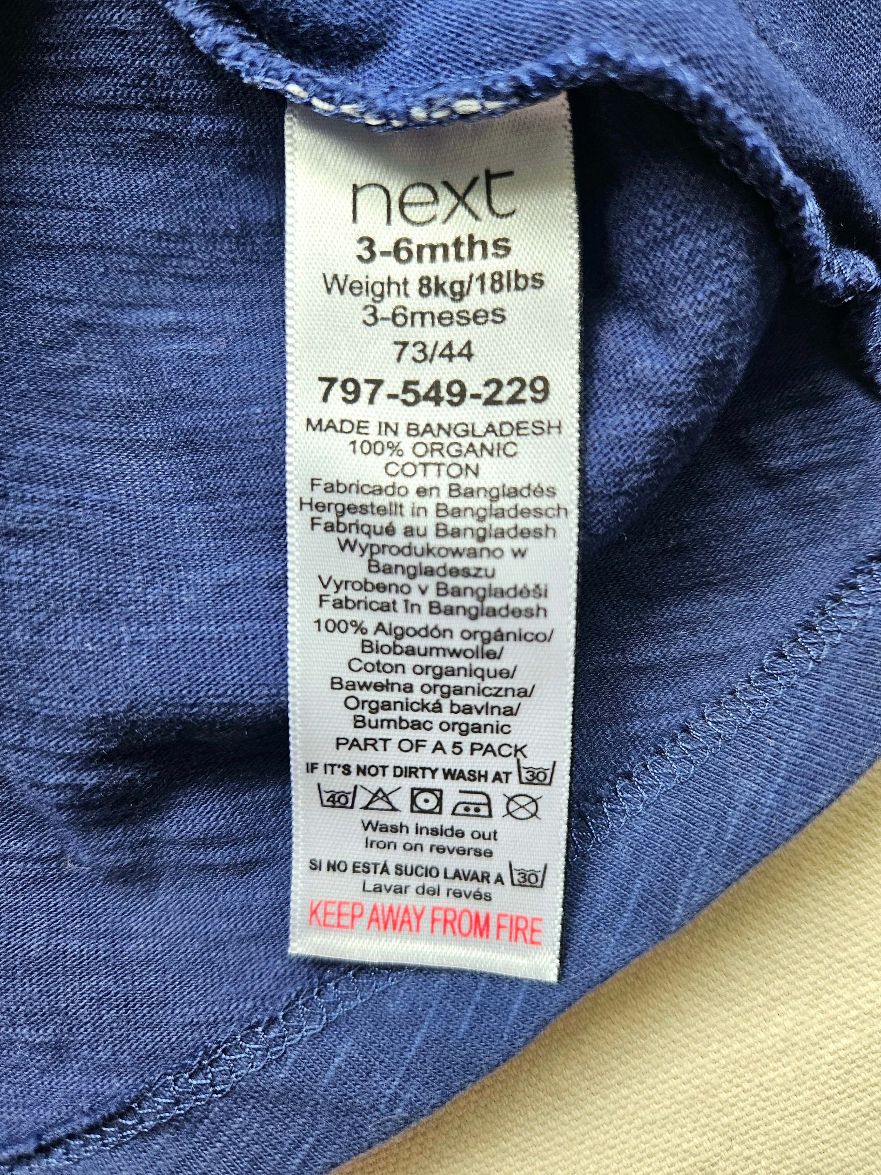 Next & Eat Ants Outfit mit Tunika & Pumphose | Gr. 68