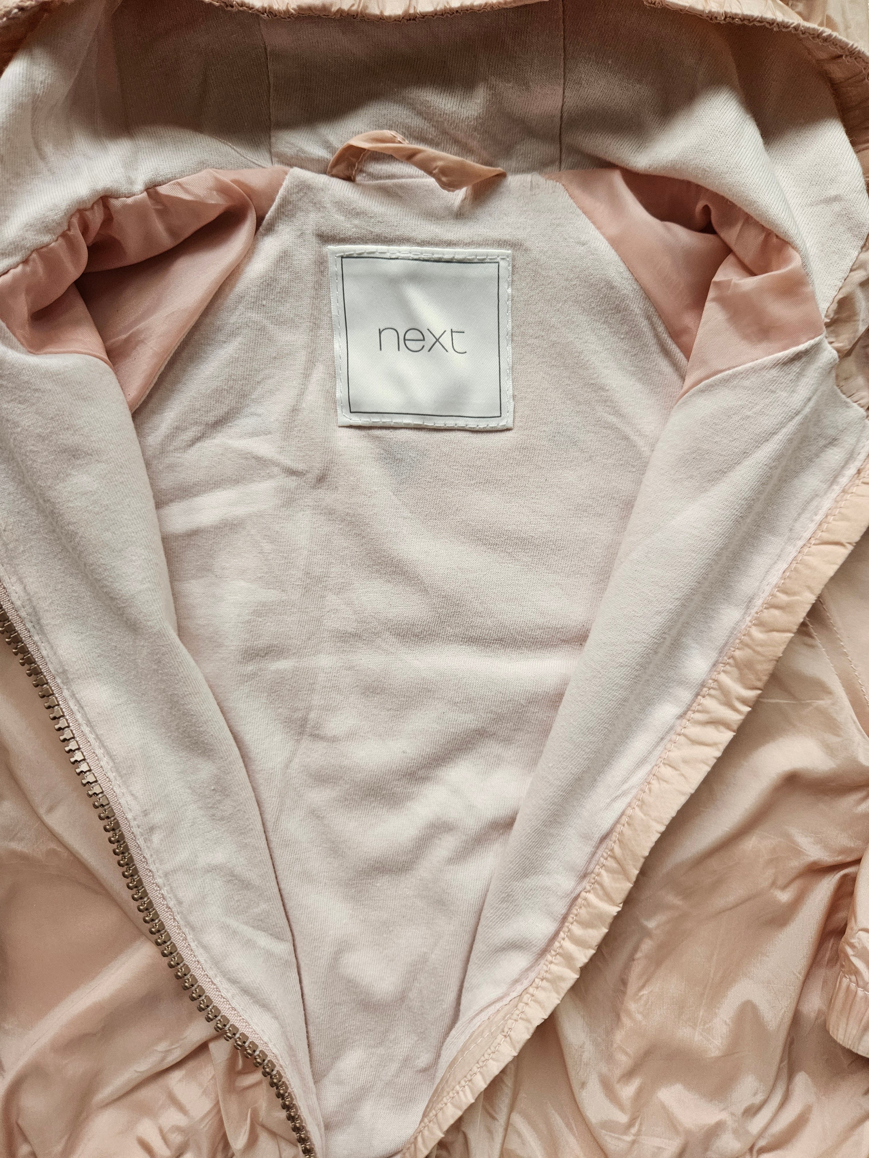 Next Übergangsjacke mit Kapuze & Bärchen-Details | Gr. 80