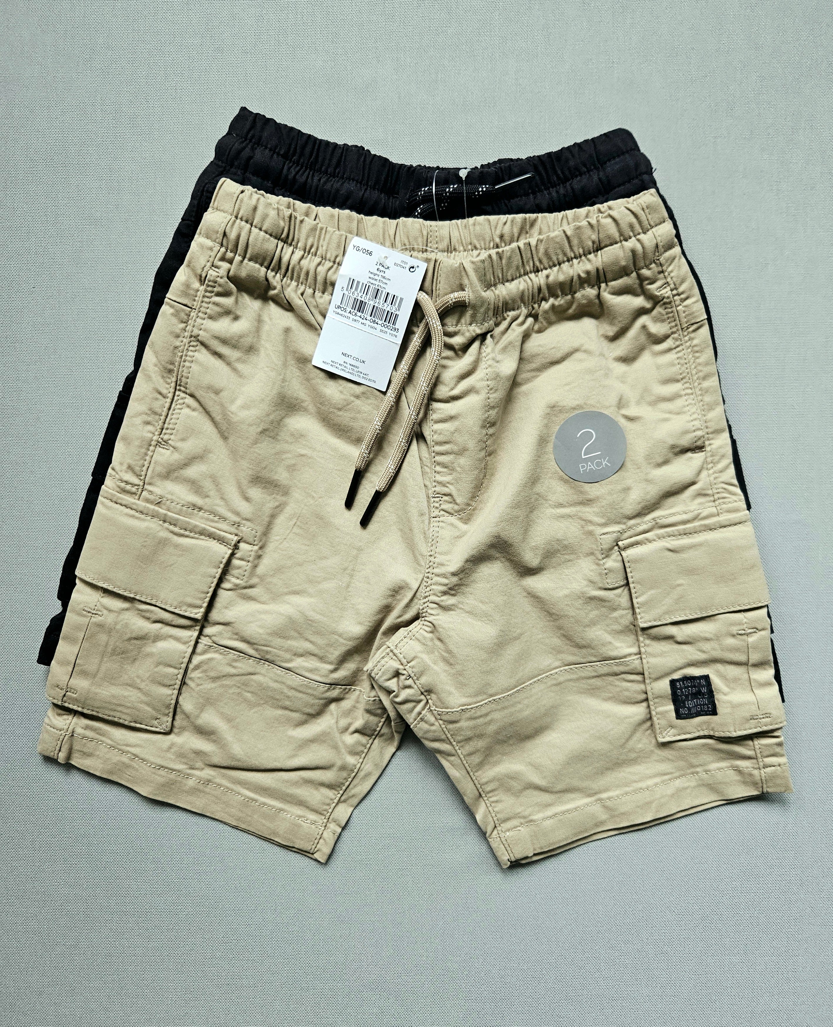 Set Cargo Shorts NEU - Größe 116 - NEXT