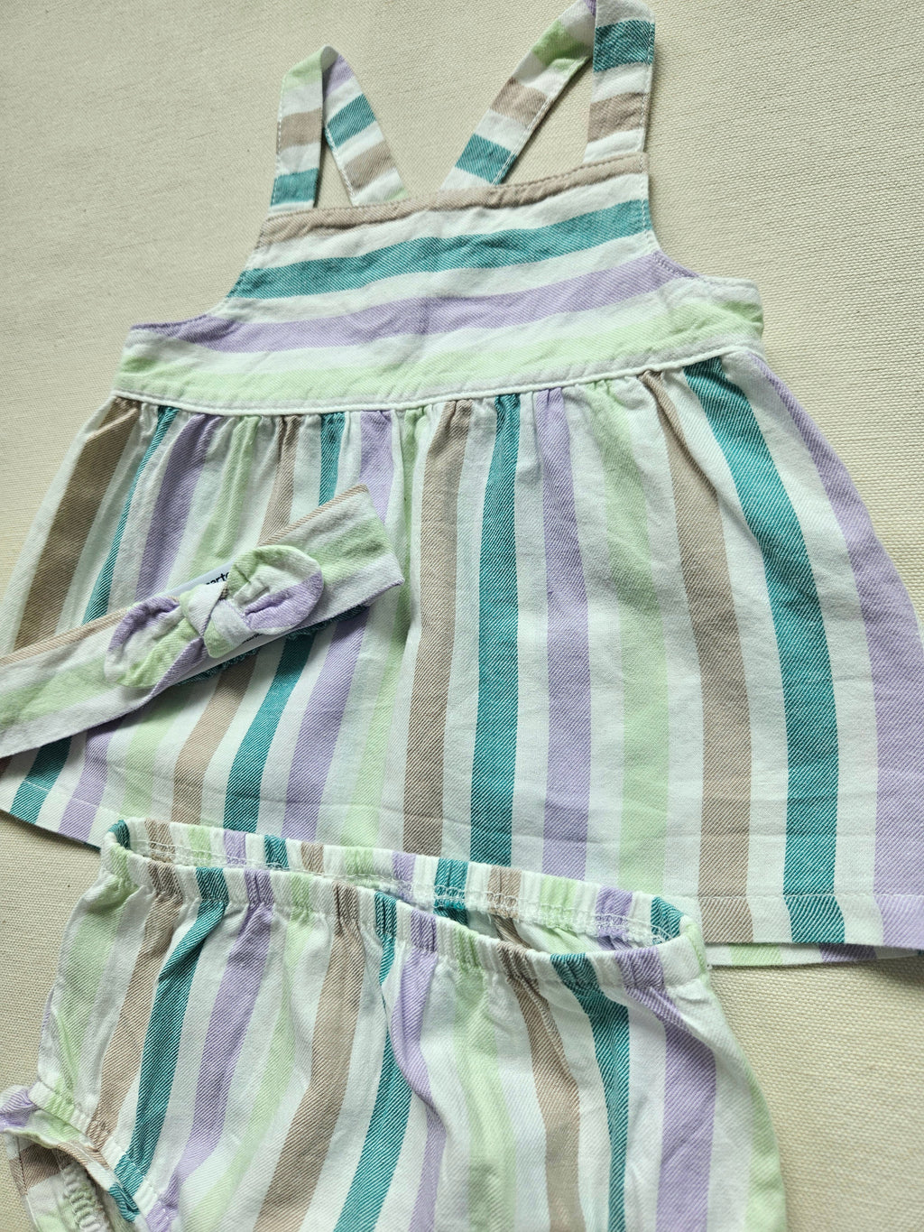 Carter's Sommer-Set mit Stirnband | Gr. 68