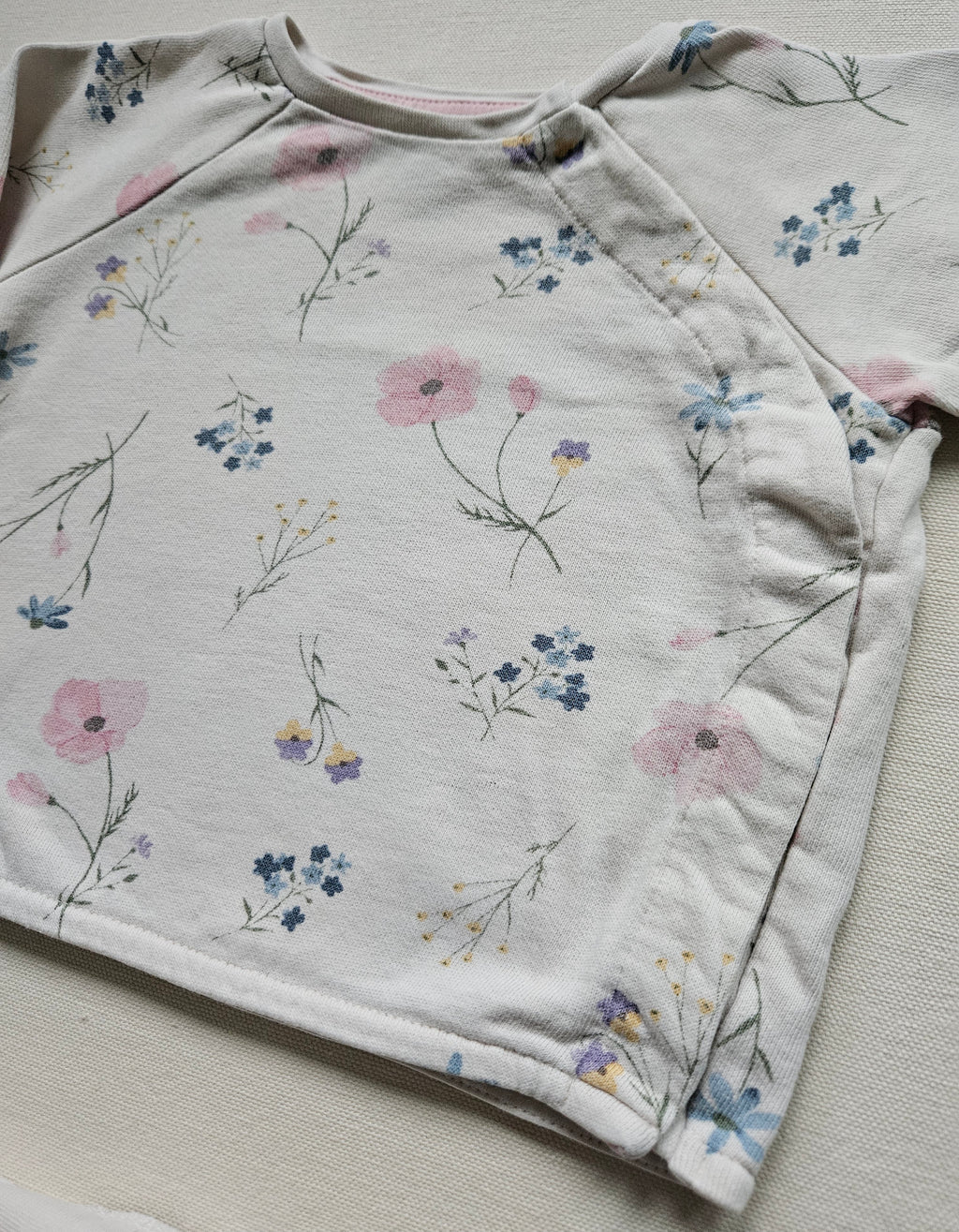 H&M 2-teiliges Baby-Set mit Blumenprint | Gr. 68