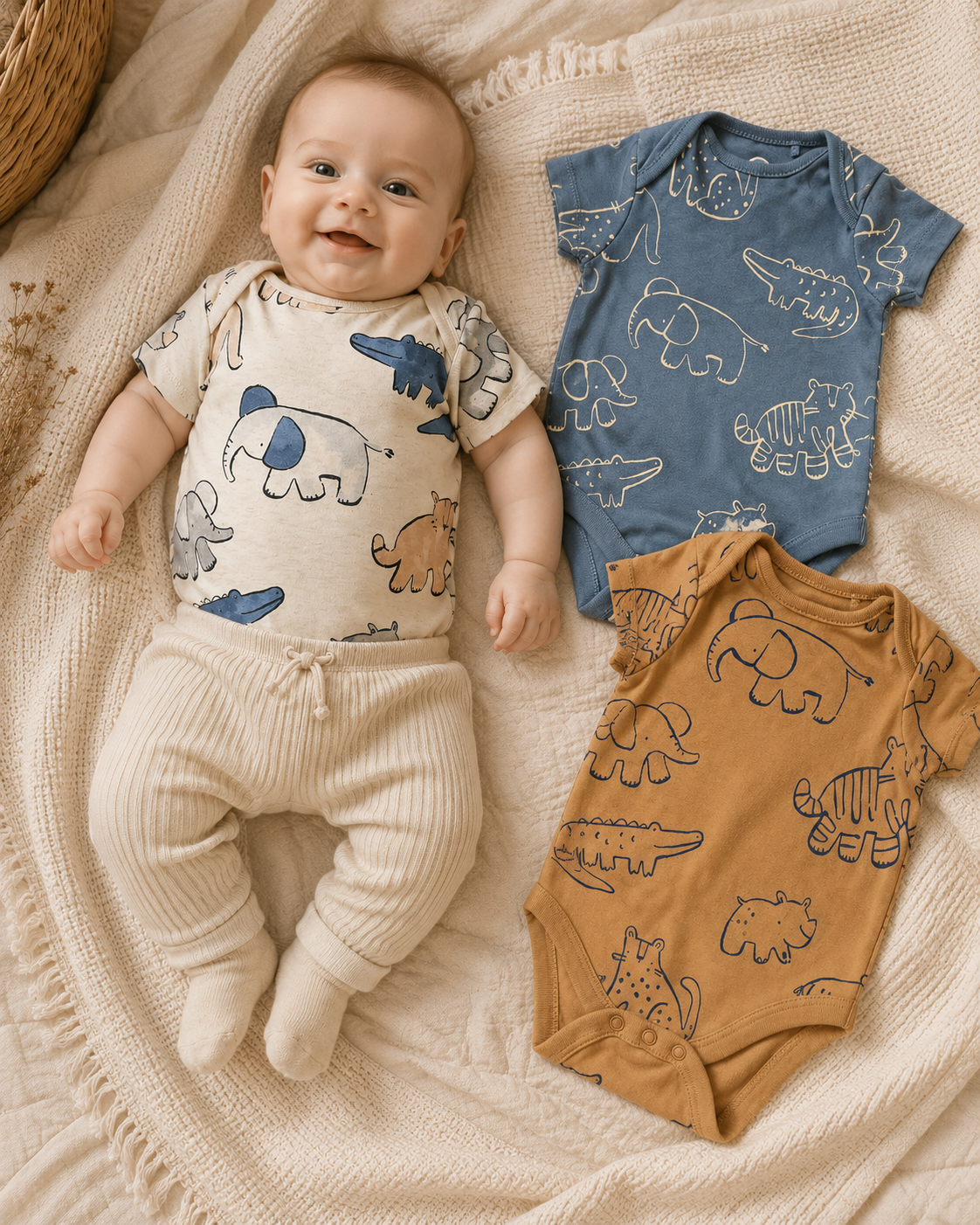 Next Baby Body-Set Safari 🦒 | Gr. 50