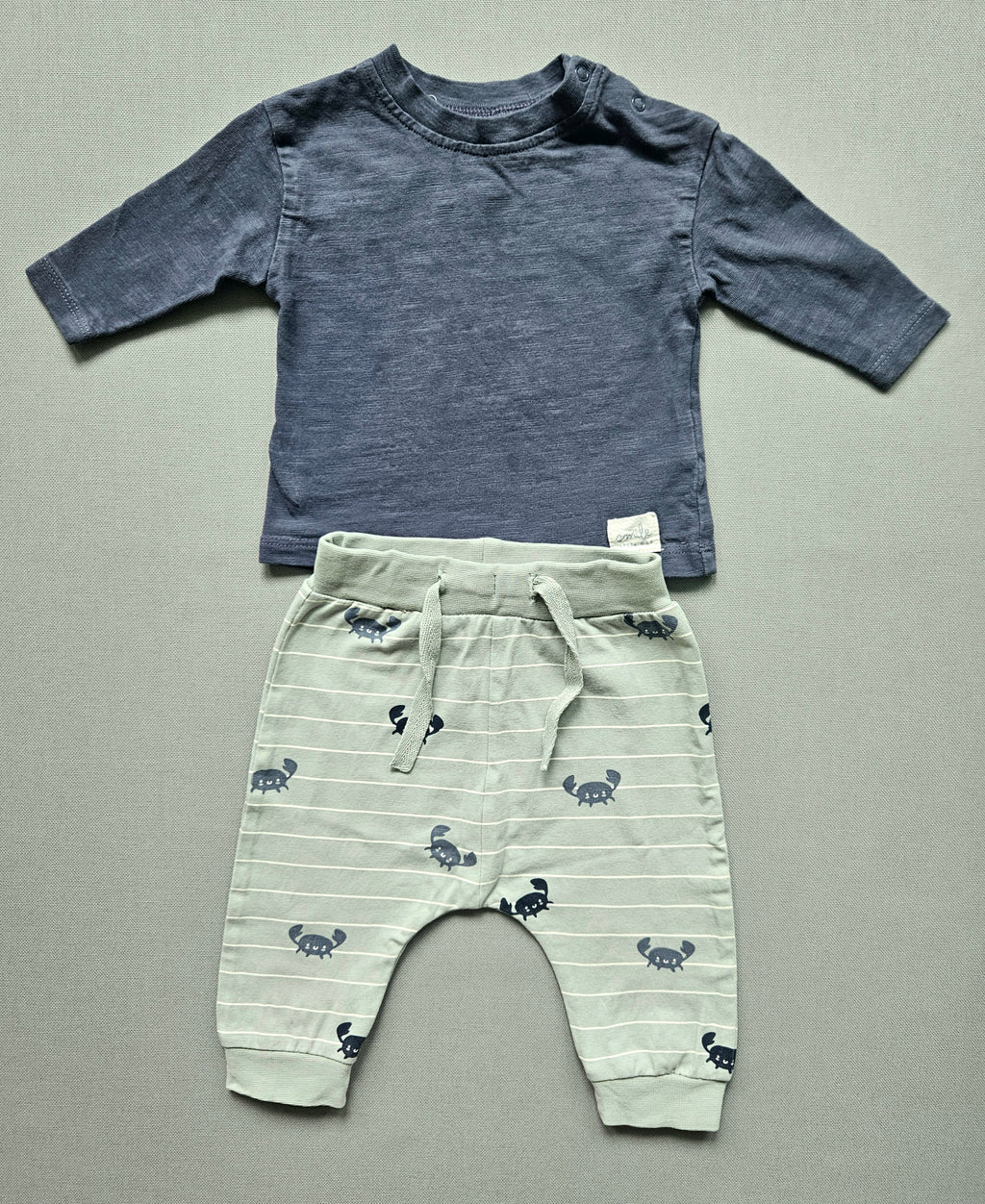 Next & name it Baby Outfit maritim 🦀 | Gr. 56