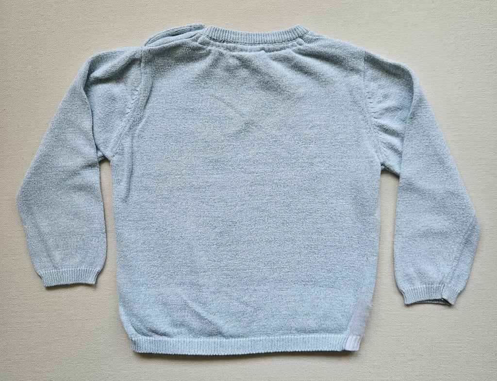 Hema Strickpullover mit Reh-Motiv 🦌 | Gr. 80