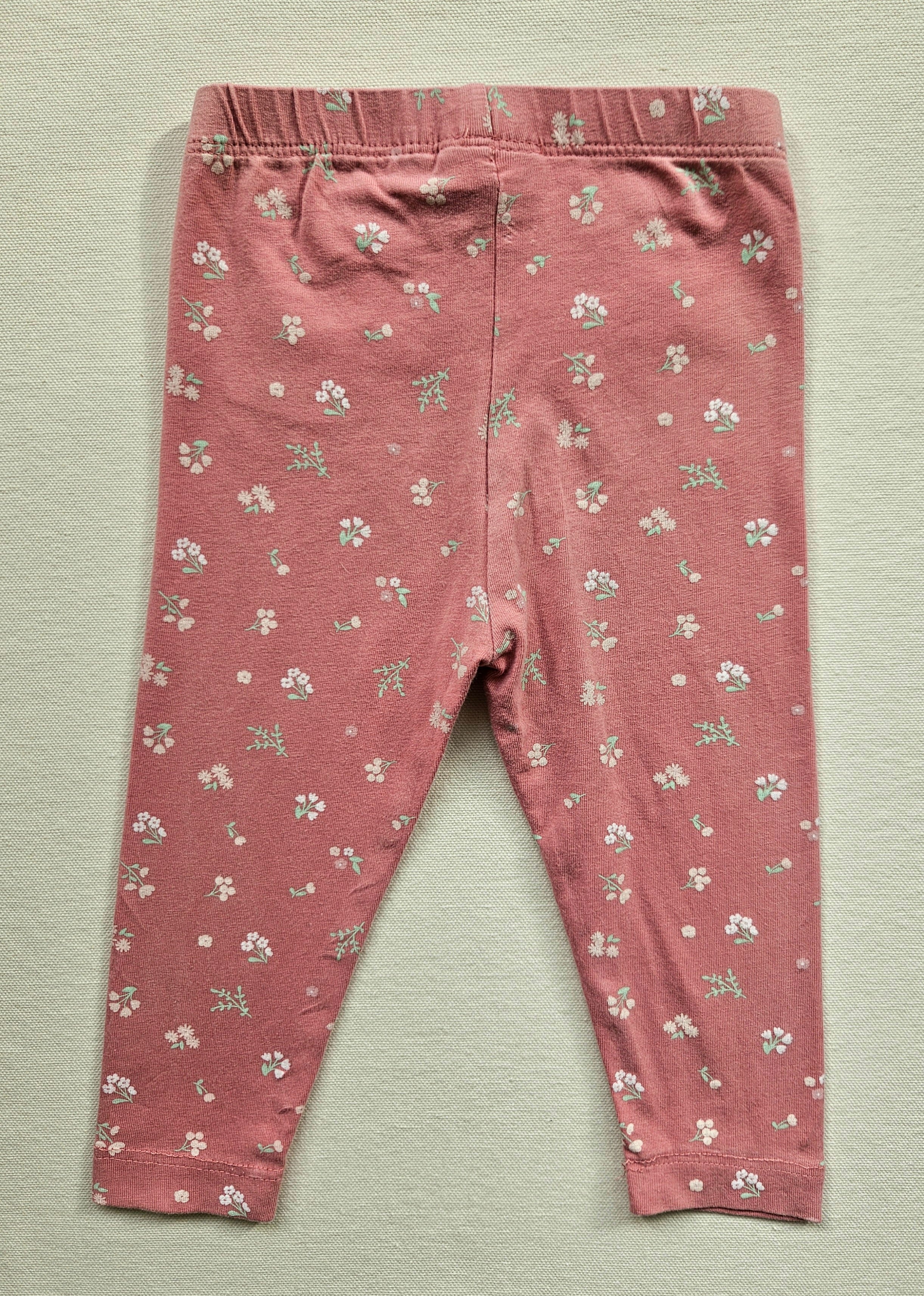 Liegelind Set mit Hasen-Shirt & Blumenleggings 🐰 | Gr. 74