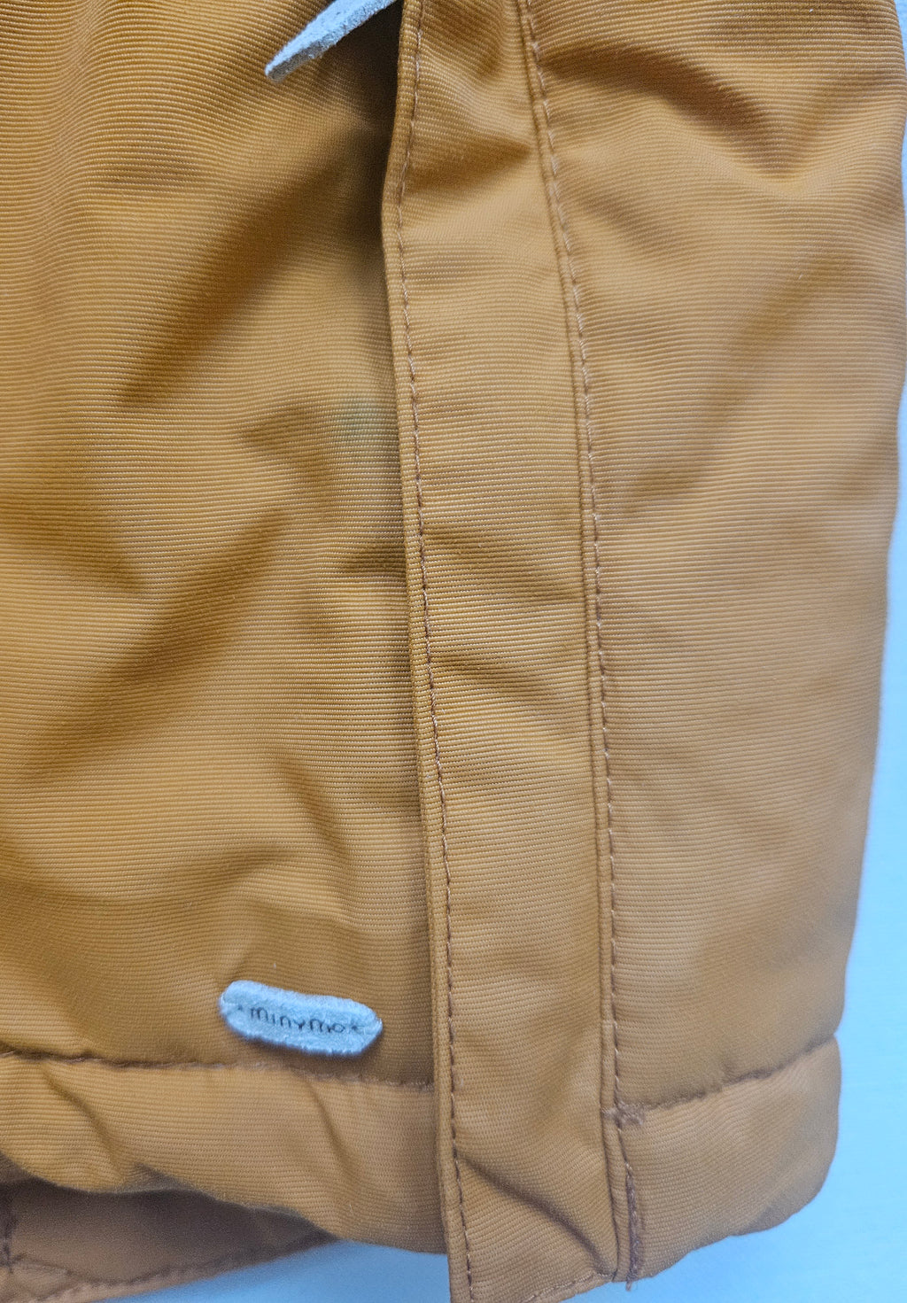 Minymo Winterjacke / Parka senfgelb | Gr. 92