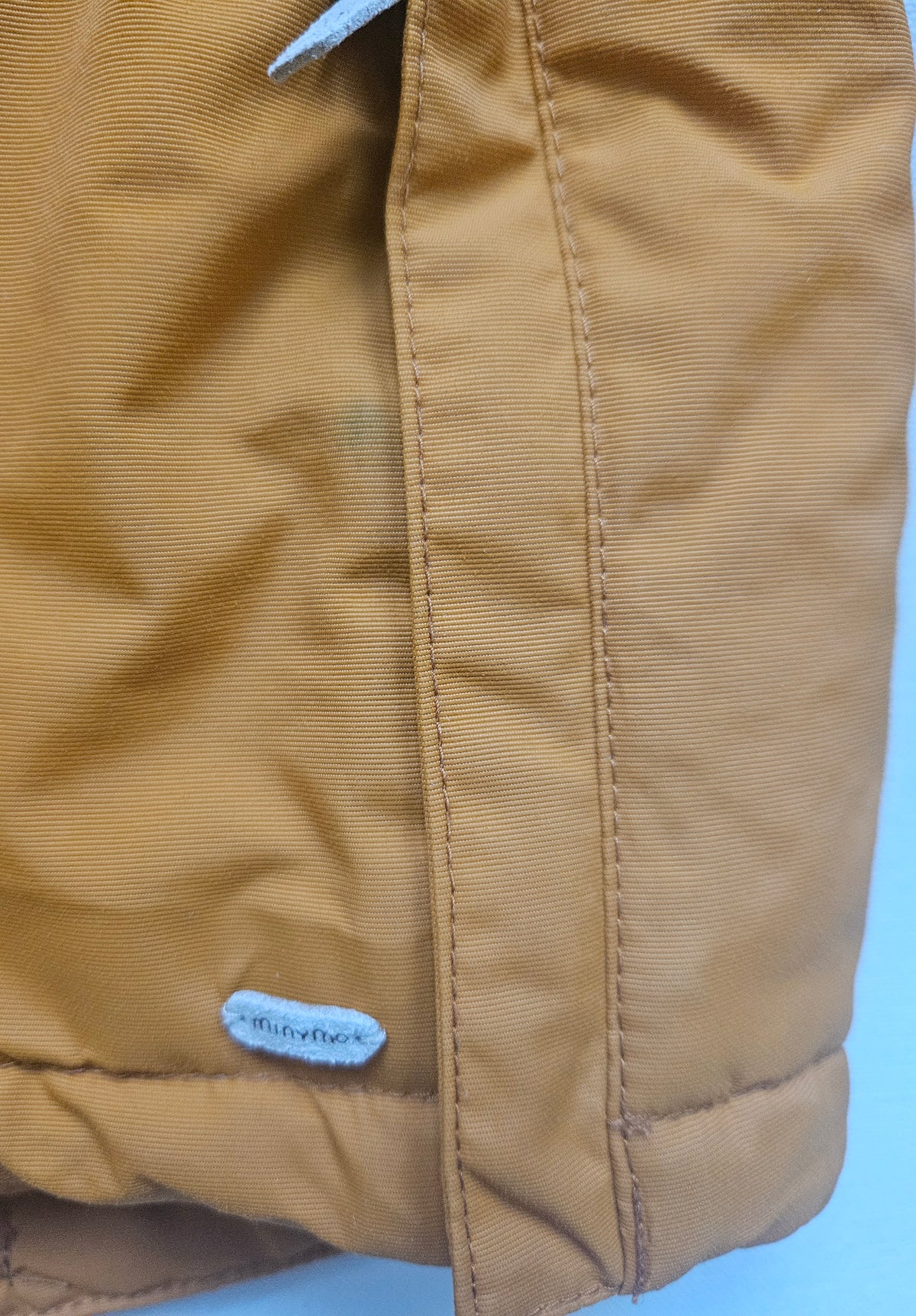 Minymo Winterjacke / Parka senfgelb | Gr. 92