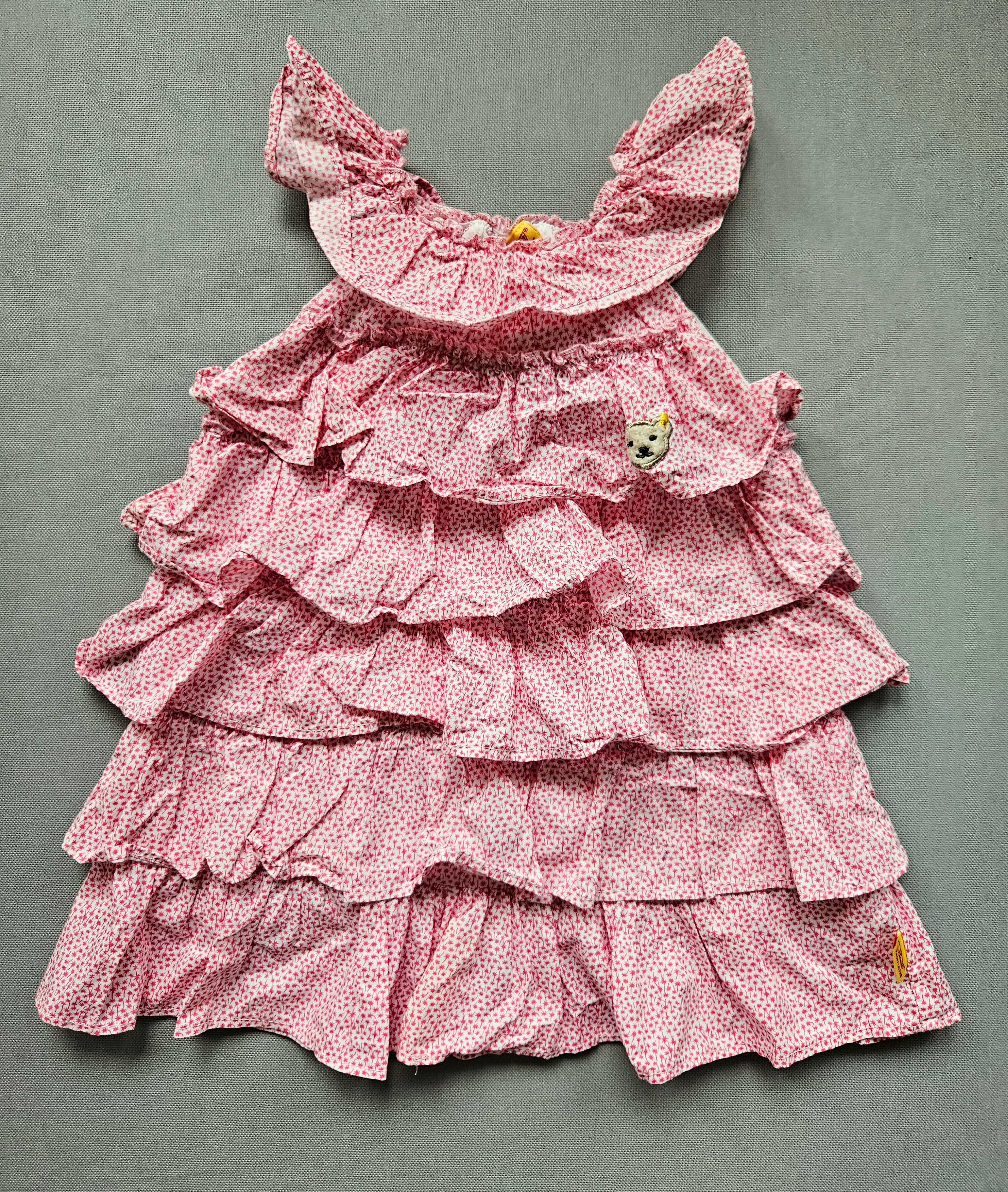 Steiff Sommerkleid mit Rüschen 🐻 | Gr. 80