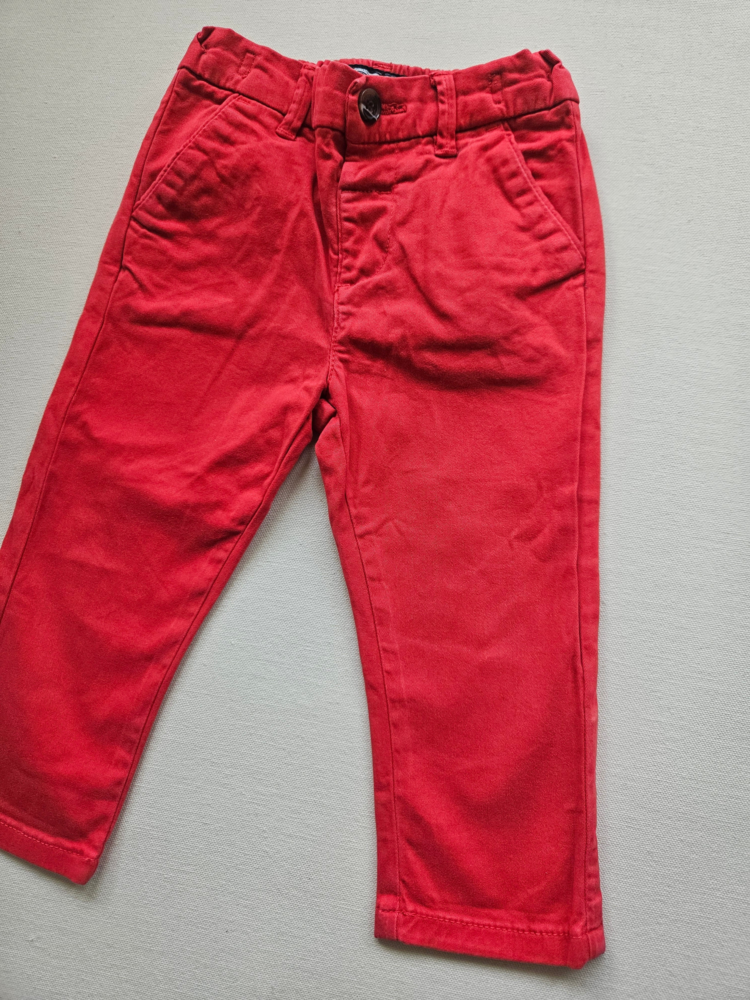 Next Chinohose Rot | Gr. 80
