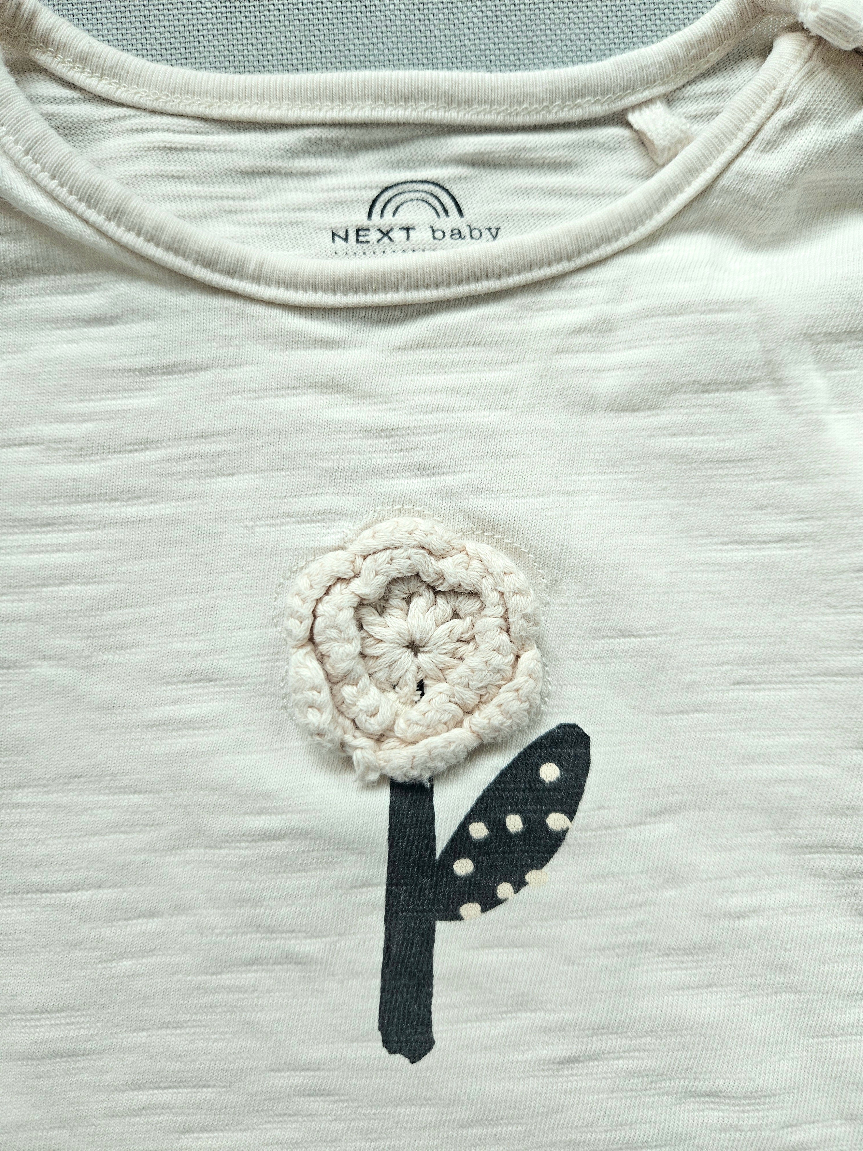 Shirt mit Rüschen - Größe 74 - NEXT baby