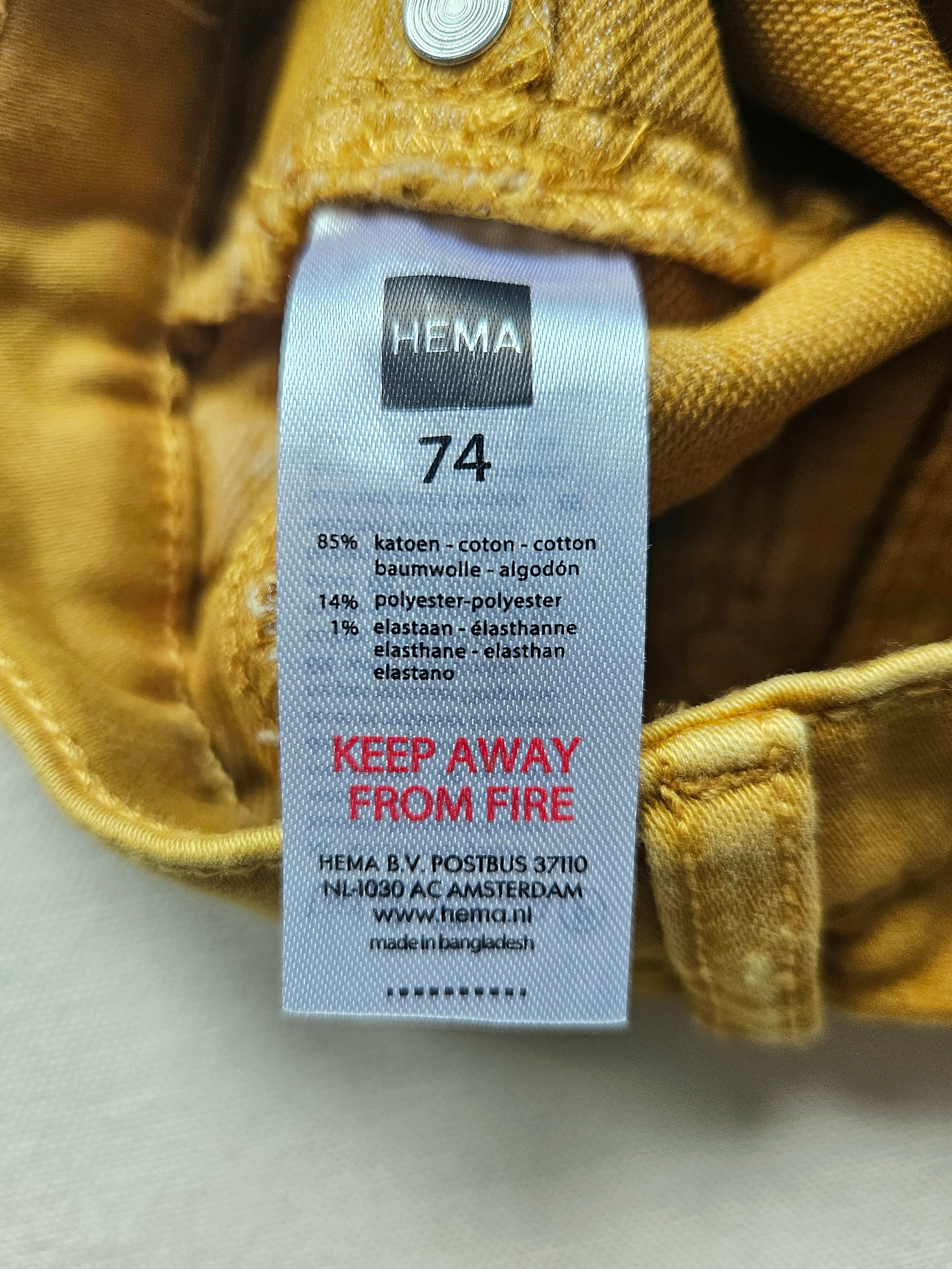 Next Outfit-Set mit bestickter Bluse & Hema Hose | Gr. 74