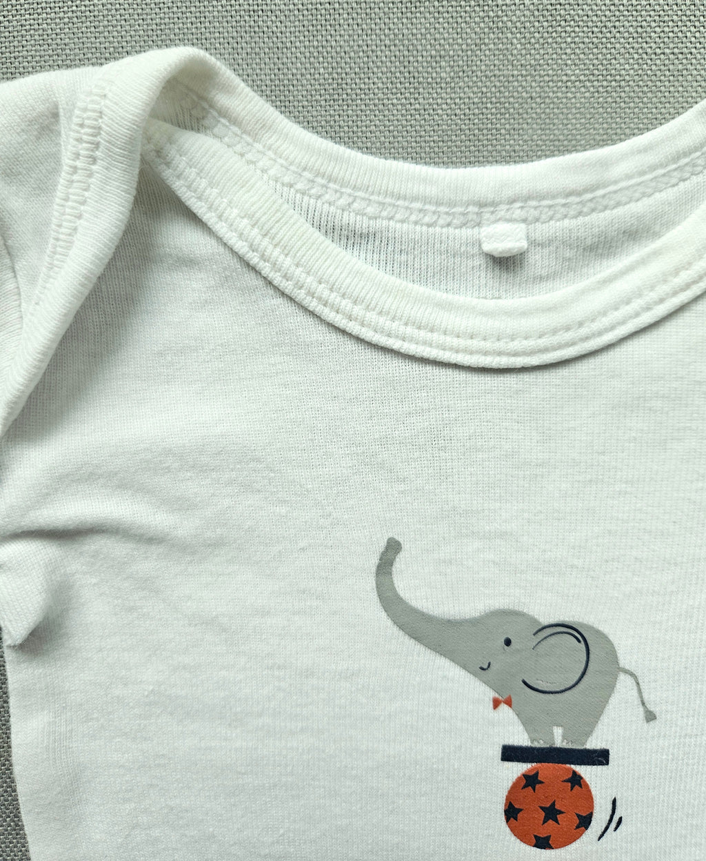 Name It 3er-Set Langarmbodys – Zirkus & Elefant 🎪 | Gr. 50