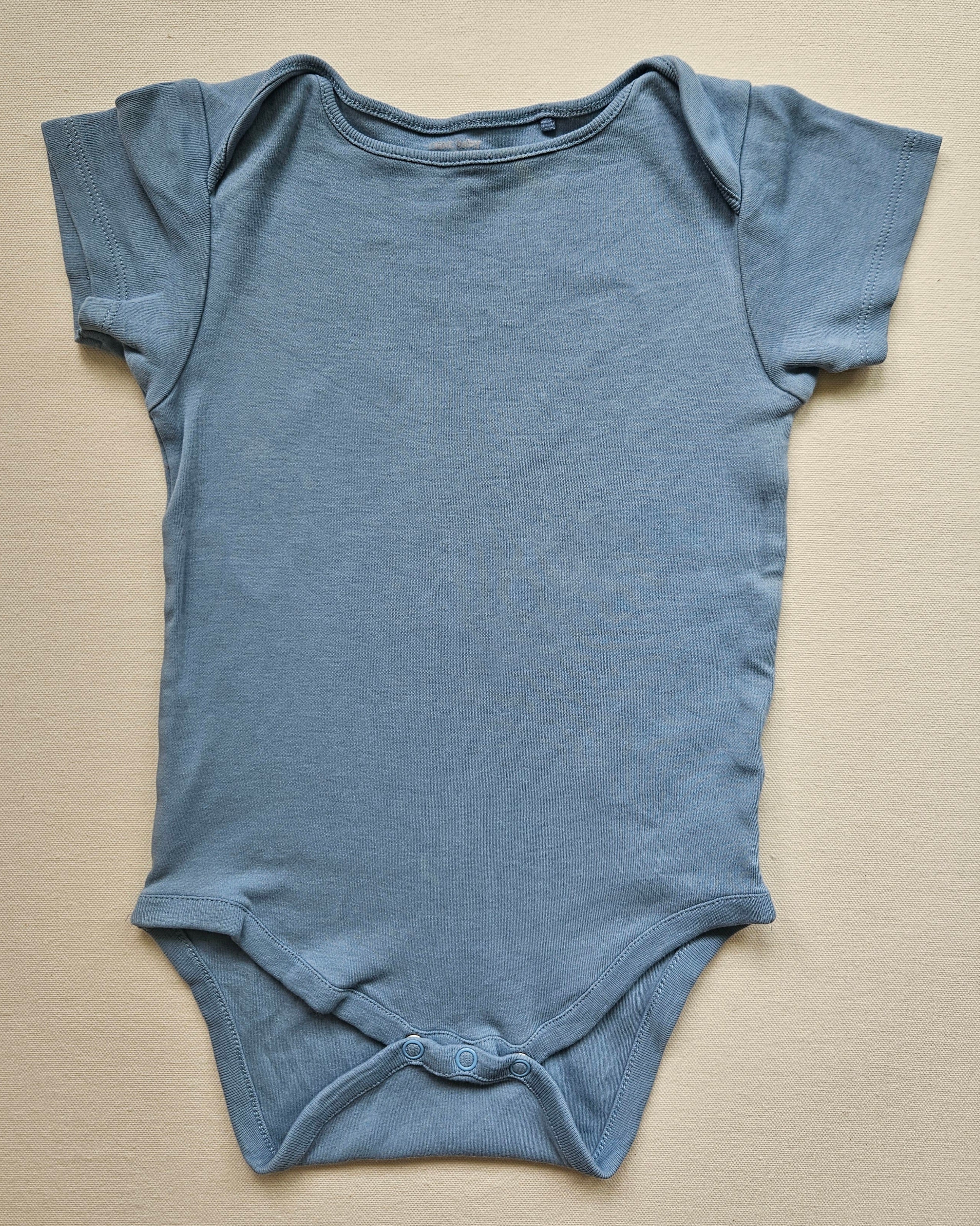 Next 2er-Set Kurzarmbodys in Blau | Gr. 98