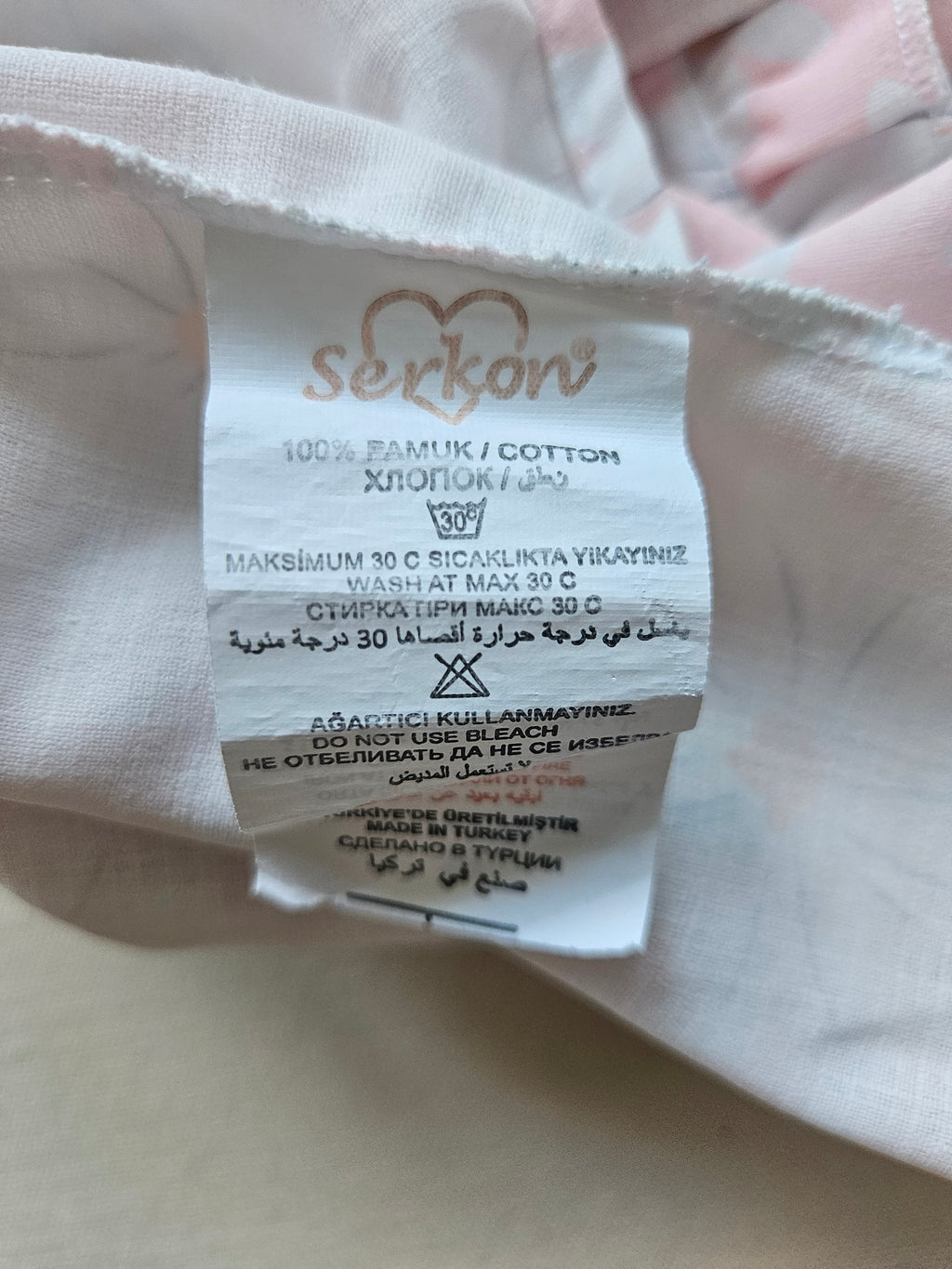 Serkon Blumenkleid mit Schleife 🌼 | Gr. 86