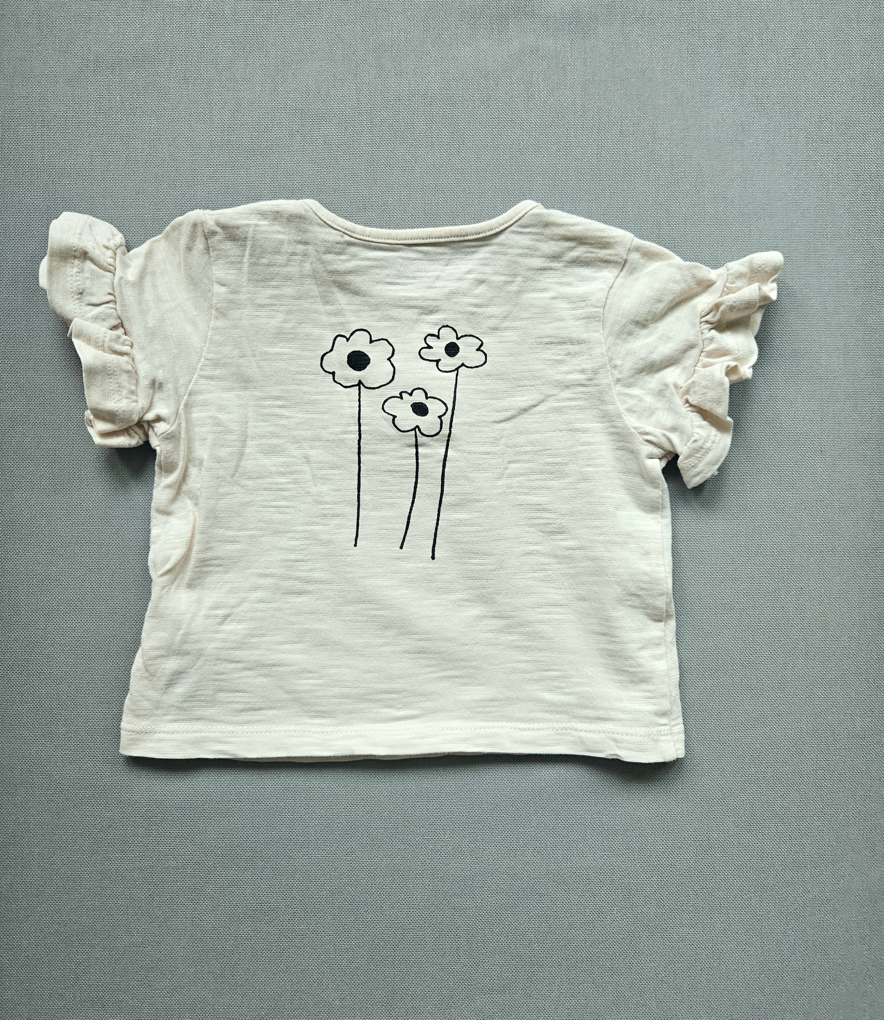 Shirt mit Rüschen - Größe 74 - NEXT baby