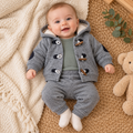 Carter’s & Name It – 3-teiliges Babyset mit Kapuzenjacke | Gr. 62