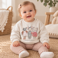 NEXT Sweatshirt „Best Friends Forever“ mit Tüll-Details 🐱🐭🐰 | Gr. 74