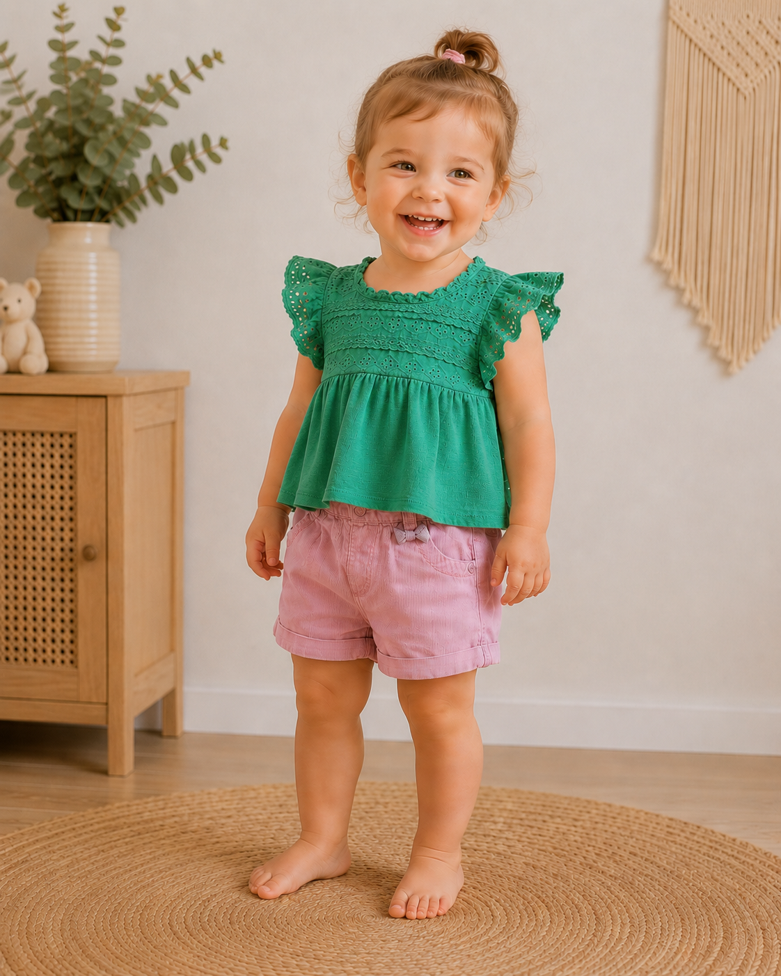 Next Sommer-Outfit Spitze & Cord | Gr. 86