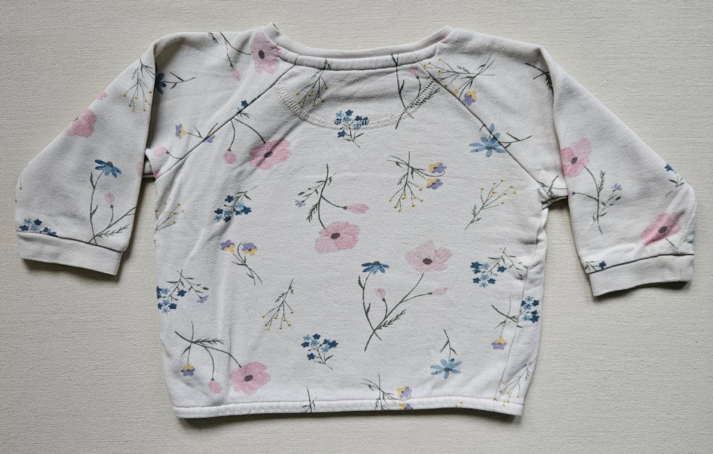 H&M 2-teiliges Baby-Set mit Blumenprint | Gr. 68