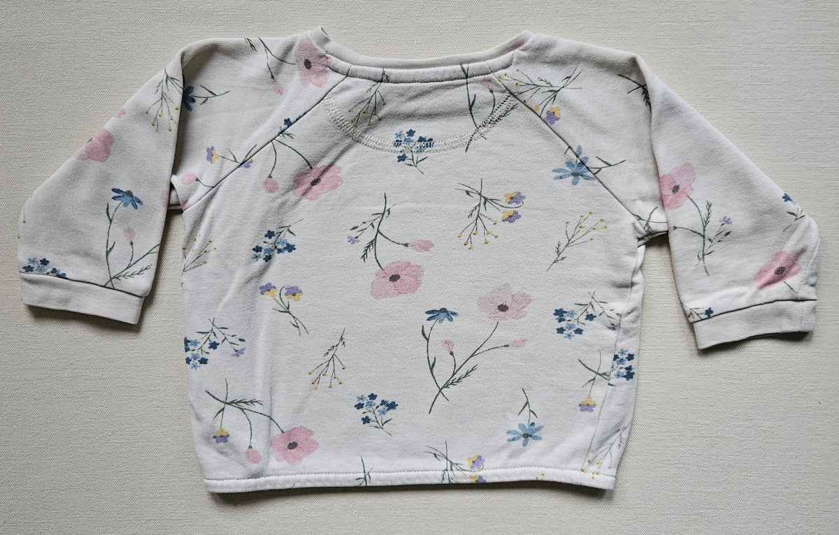 H&M 2-teiliges Baby-Set mit Blumenprint | Gr. 68