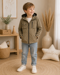 Next Übergangsjacke mit Kapuze | Gr. 122