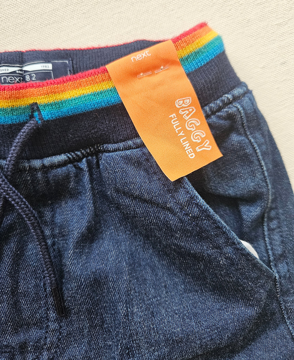 Next Outfit mit Feuerwehr-Shirt & gefütterter Jeans Neu 🚒 | Gr. 80