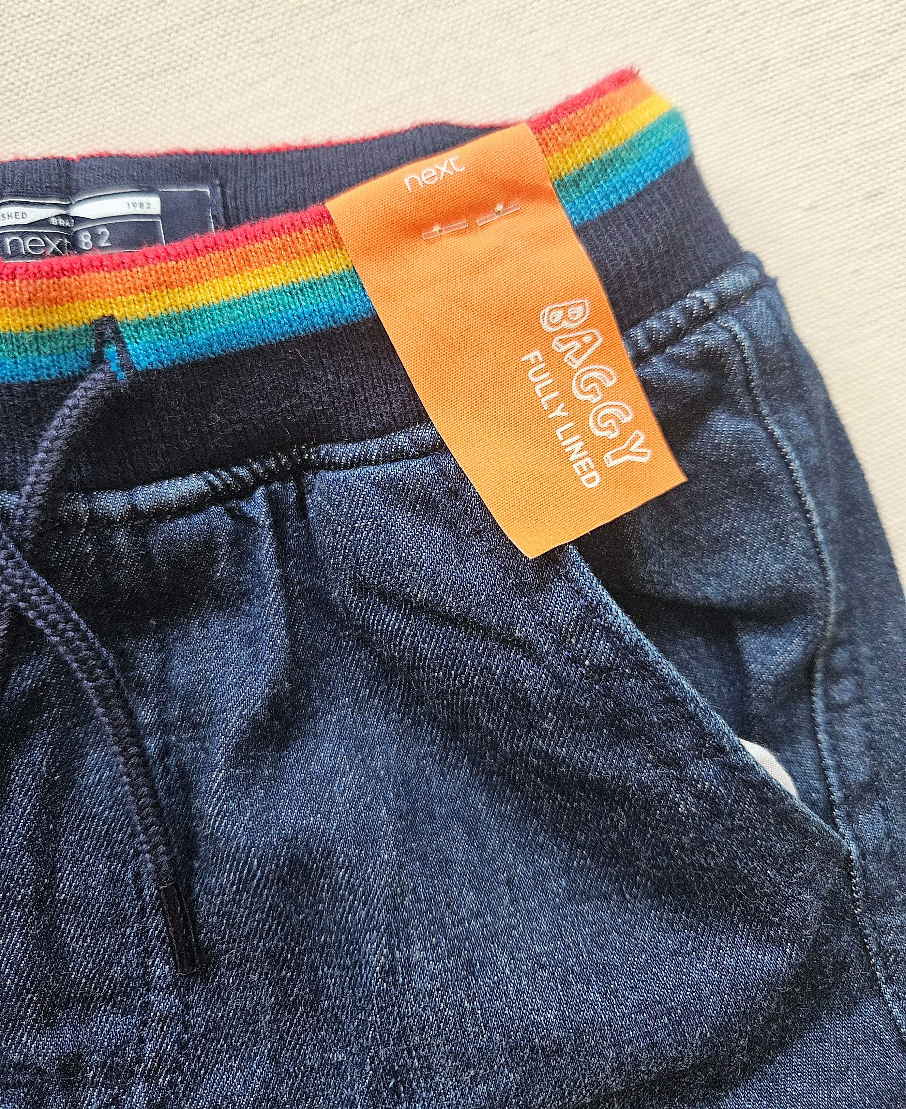 Next Outfit mit Feuerwehr-Shirt & gefütterter Jeans Neu 🚒 | Gr. 80