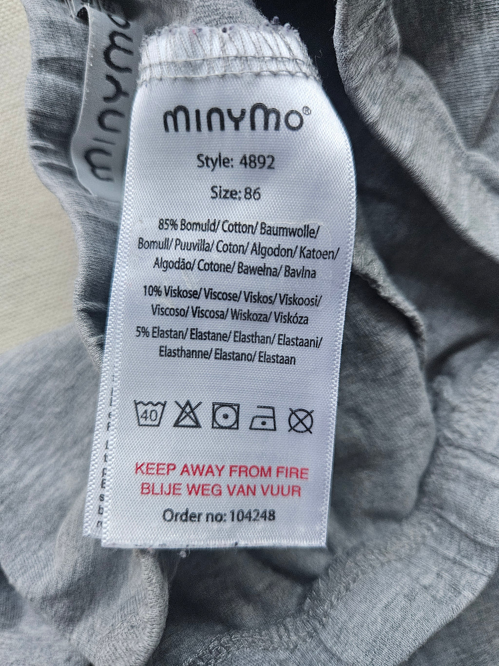 s.Oliver Schmetterlings-Tunika & Minymo Leggings 🦋 | Gr. 86