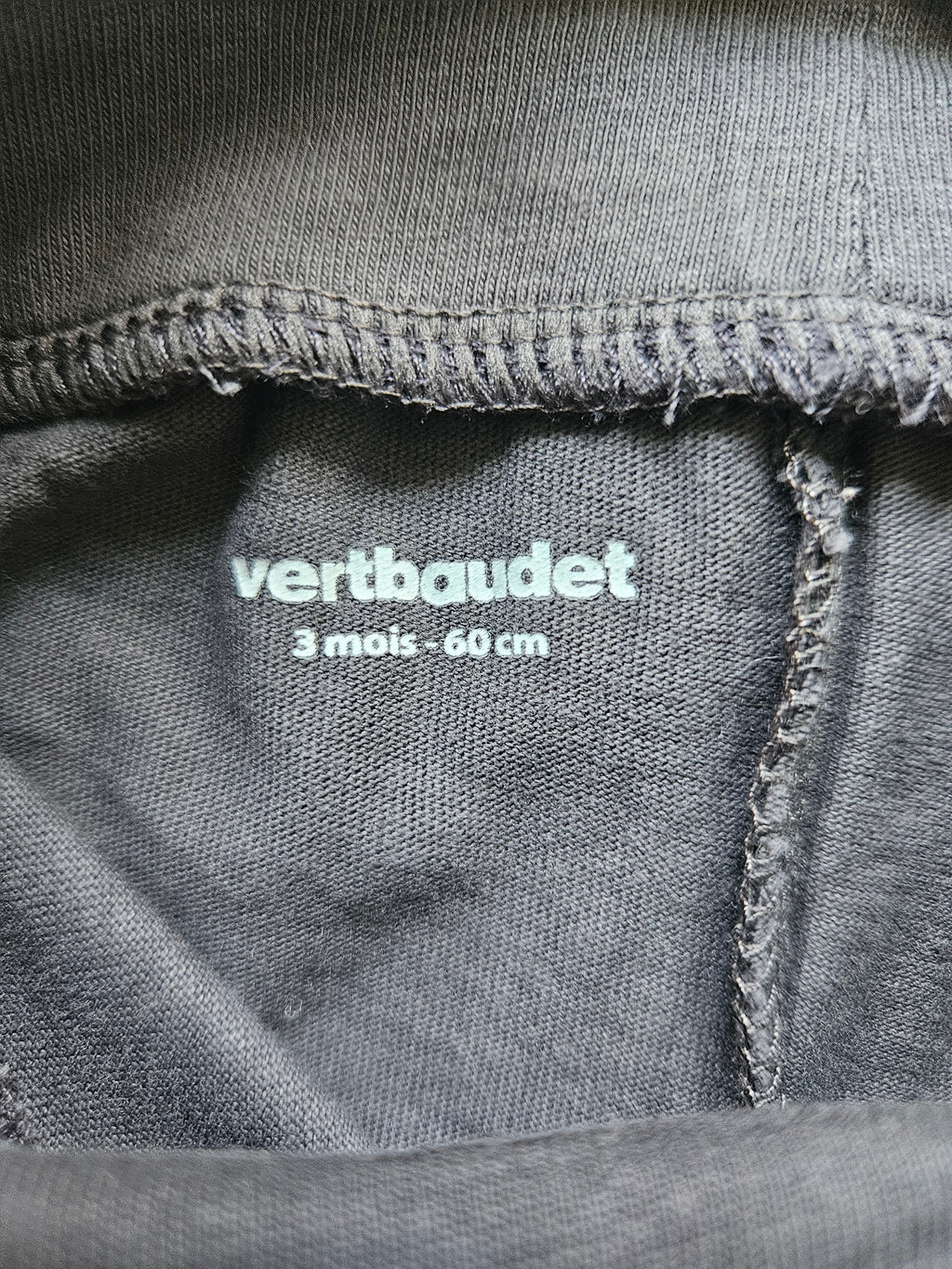 Vertbaudet Baby-Set mit Rüschen-Shirt & Katzenhose | Gr. 60