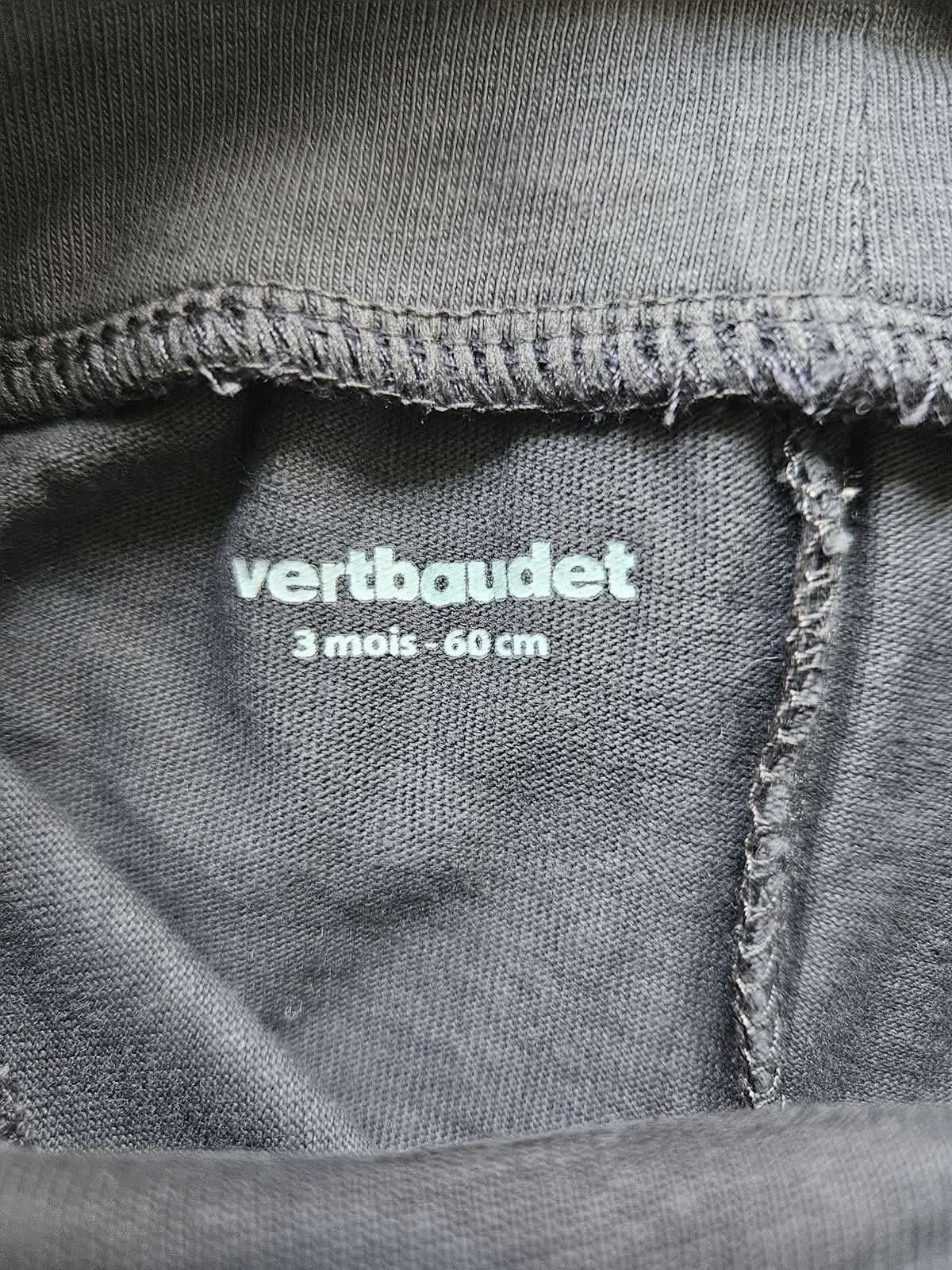 Vertbaudet Baby-Set mit Rüschen-Shirt & Katzenhose | Gr. 60