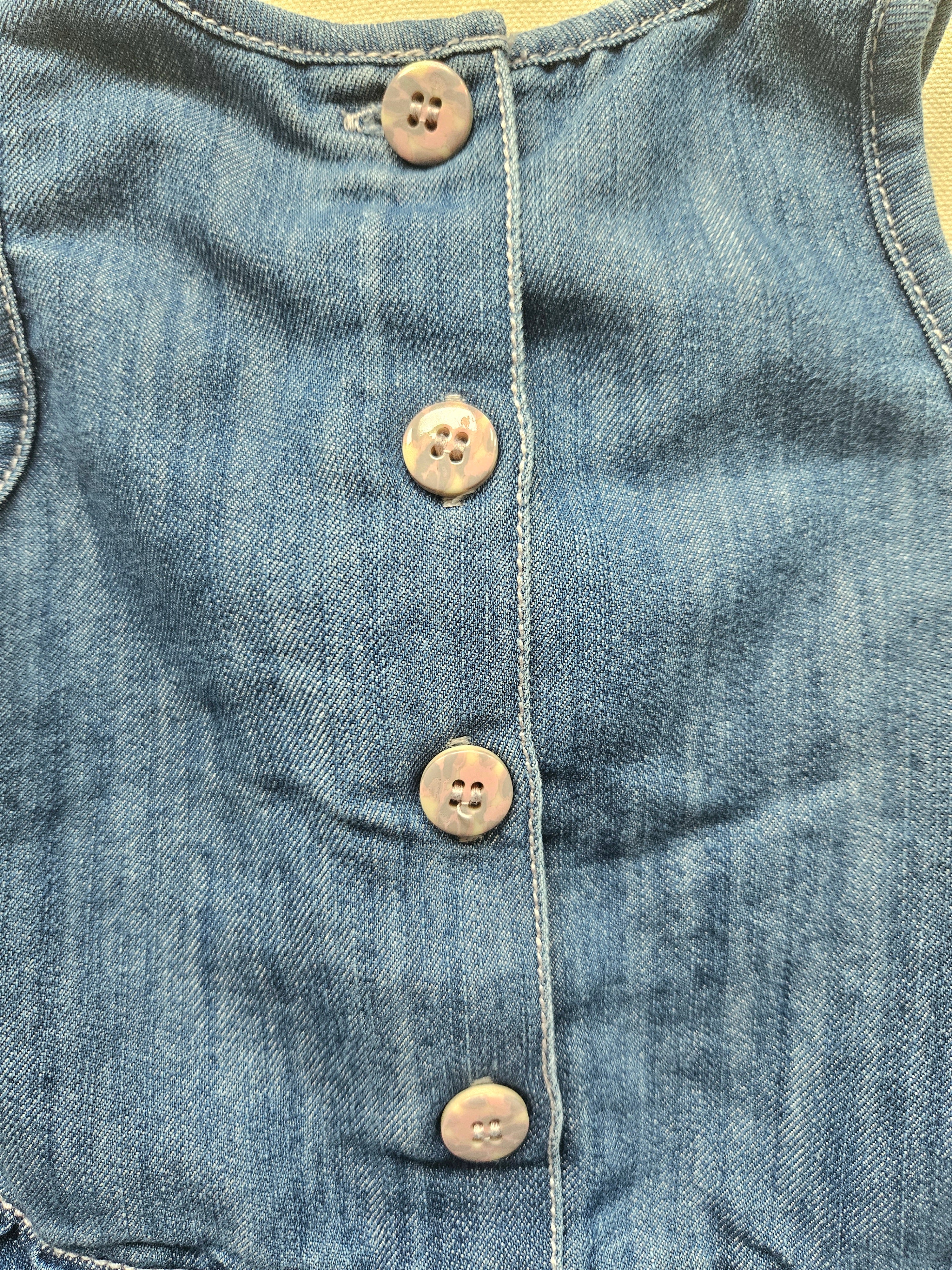 Next Jeanskleid mit Hasenmotiv 🐰 | Gr. 62