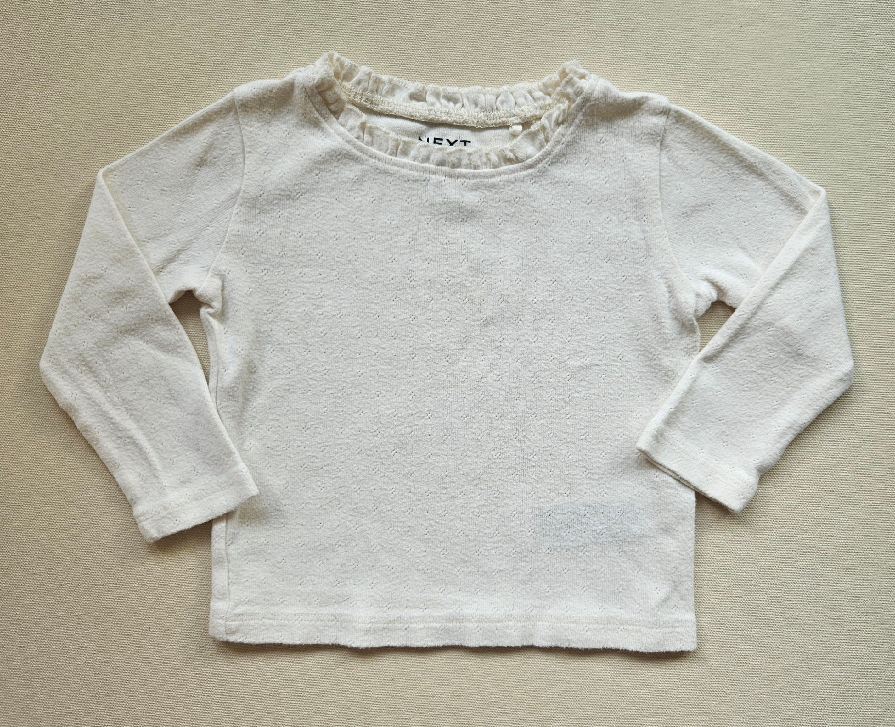 Next Latzoverall mit Hasenmotiv & Langarmshirt 🐇 | Gr. 86