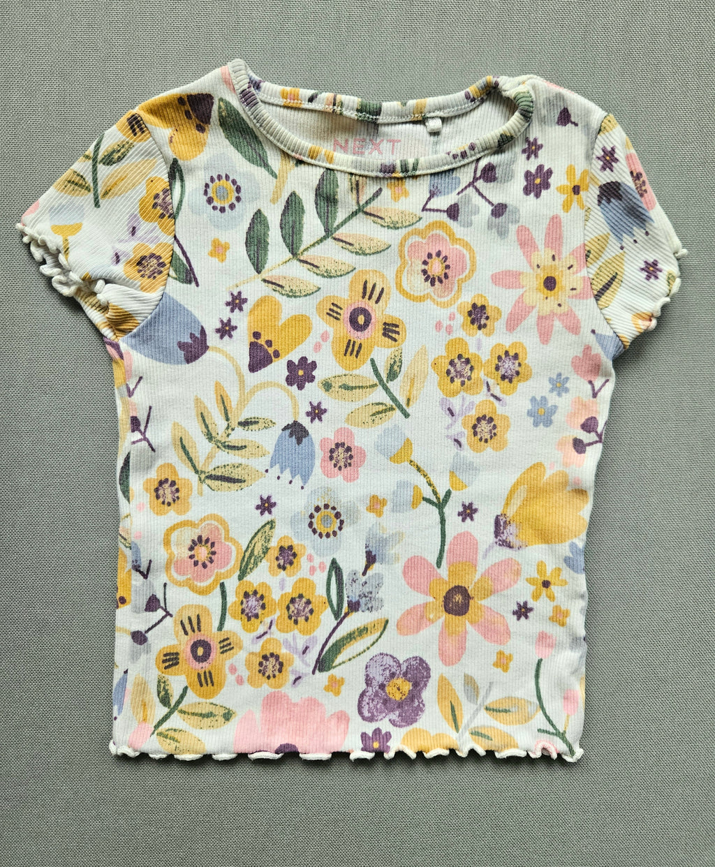 Next Sommer-Set floral Shorts + Shirt 🌻 | Gr. 86