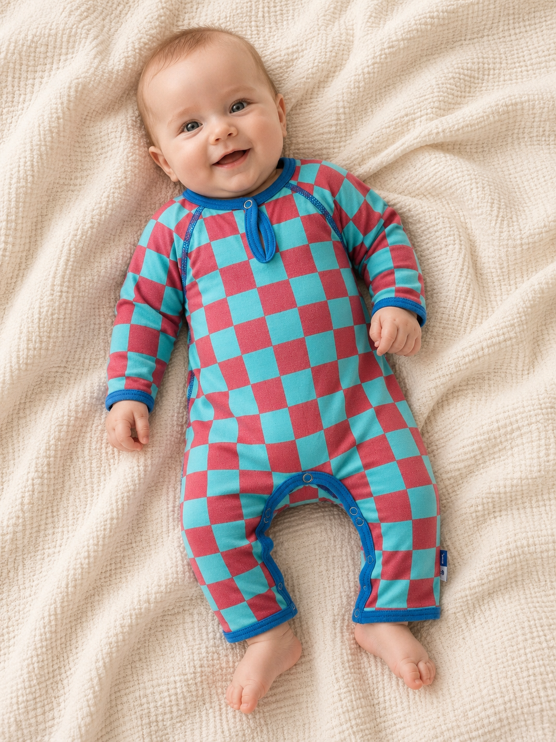 Molo Checkerboard Overall | Gr. 68