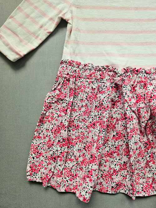 Kleid floral - Größe 92 - babyGap