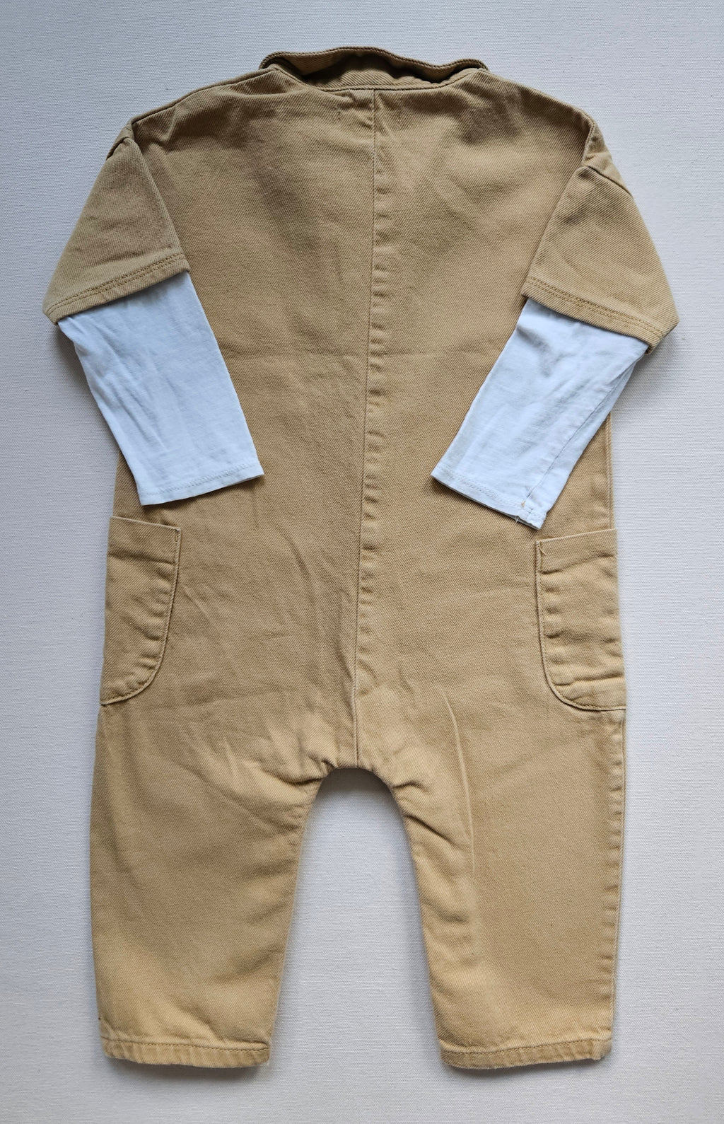 Vertbaudet Overall mit Kragen | Gr. 80