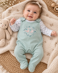 Liegelind 2-teiliges Babyset mit Strampler & Shirt | Gr. 62