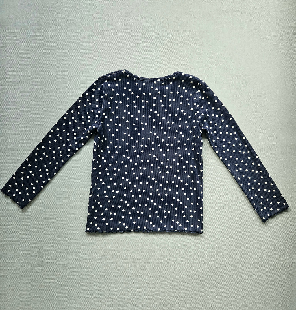 Langarmshirt gepunktet – Größe 98 – NEXT
