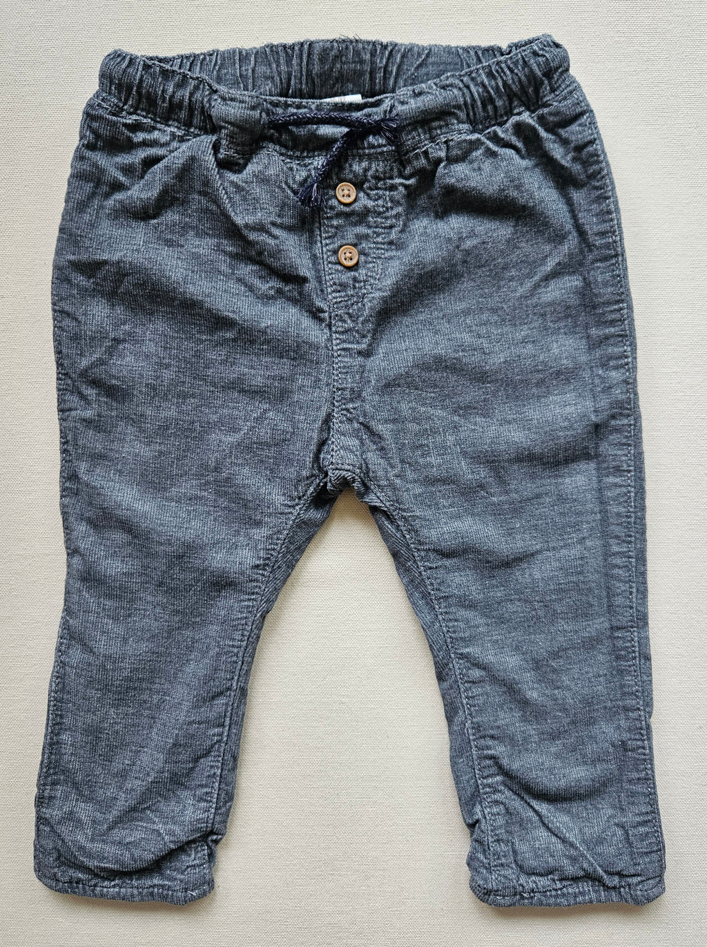 H&M Baby Set Strickpullover & gefütterte Feincordhose | Gr. 80