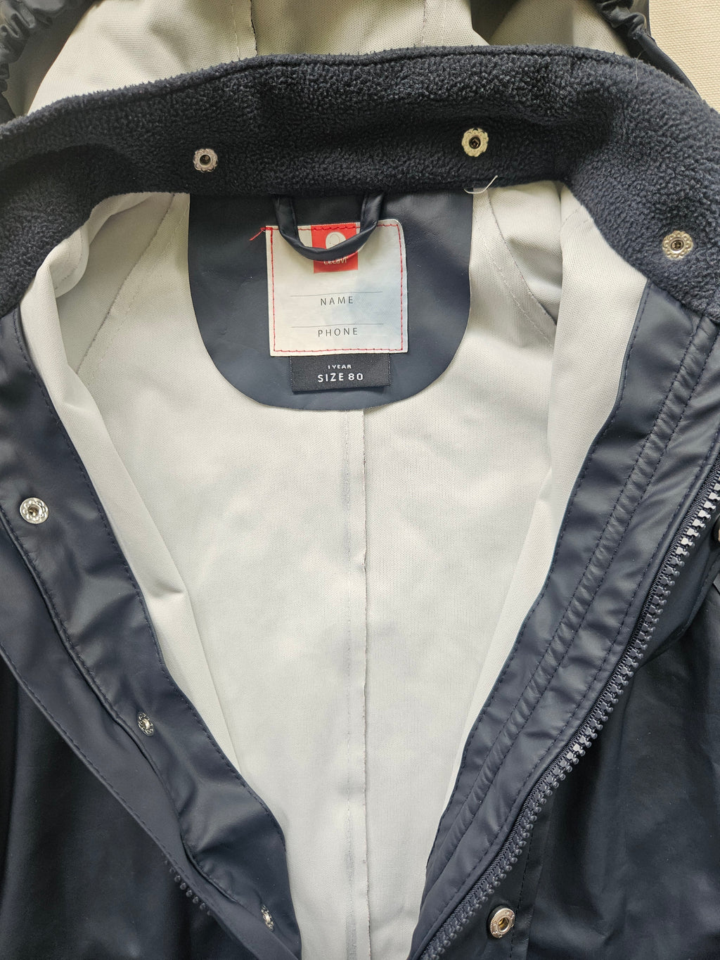 CeLaVi Regenoverall marine ☔🐘 | Gr. 80