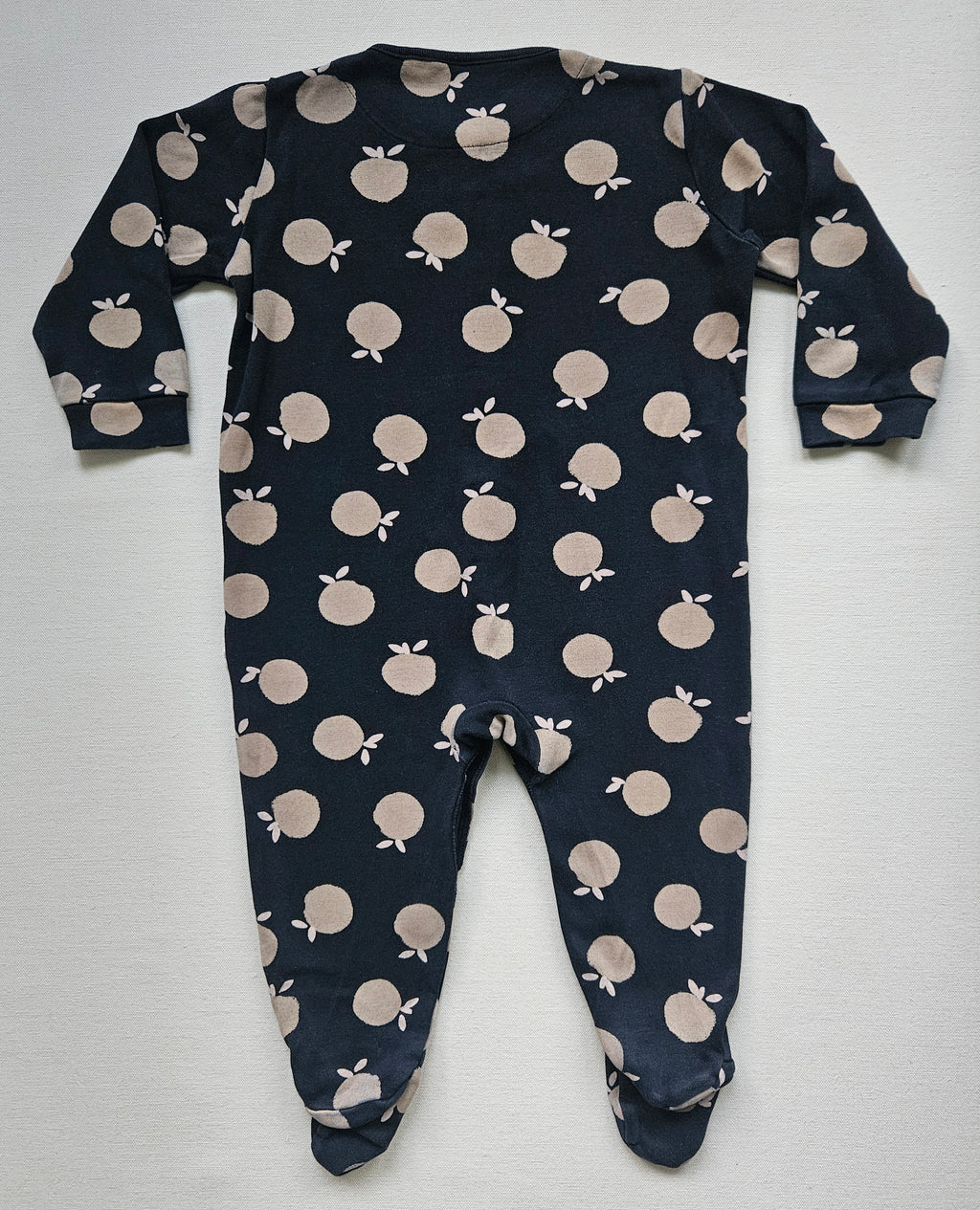 NEXT Baby-Schlafoverall mit Apfelprint | Gr. 86