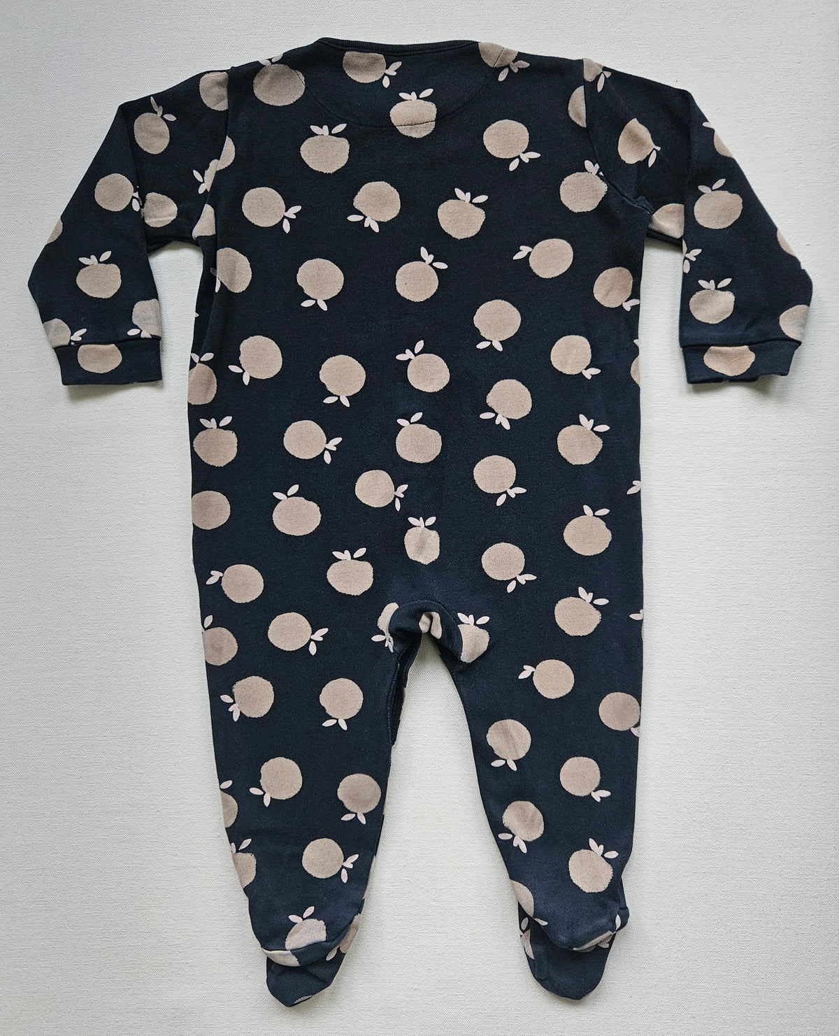 NEXT Baby-Schlafoverall mit Apfelprint | Gr. 86