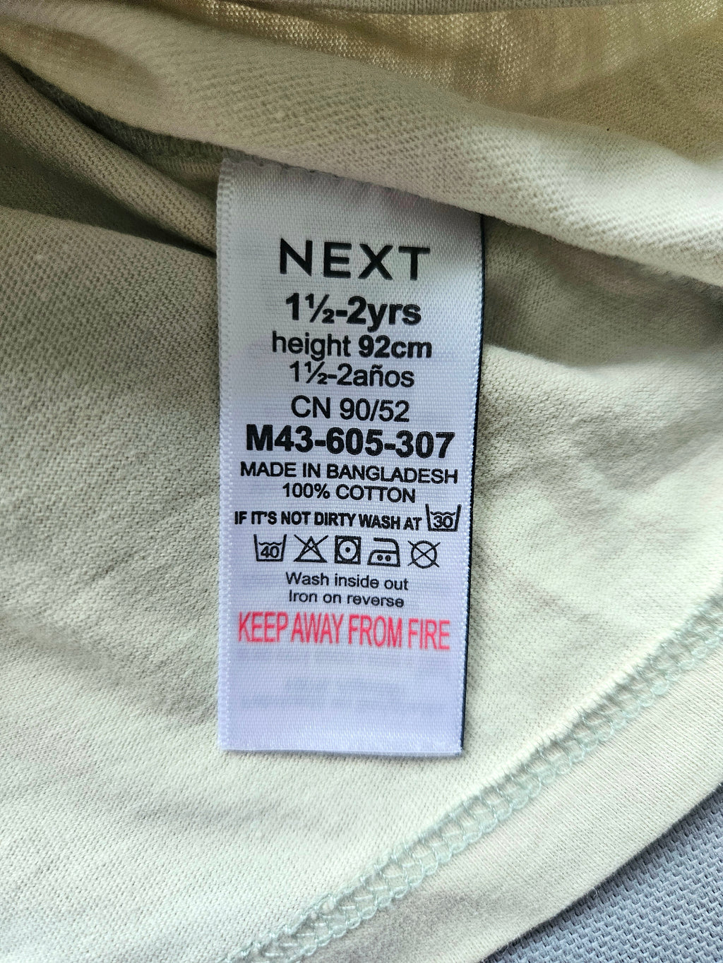 Next 3-teiliges Mädchen-Outfit mit Einhorn-Detail | Gr. 92
