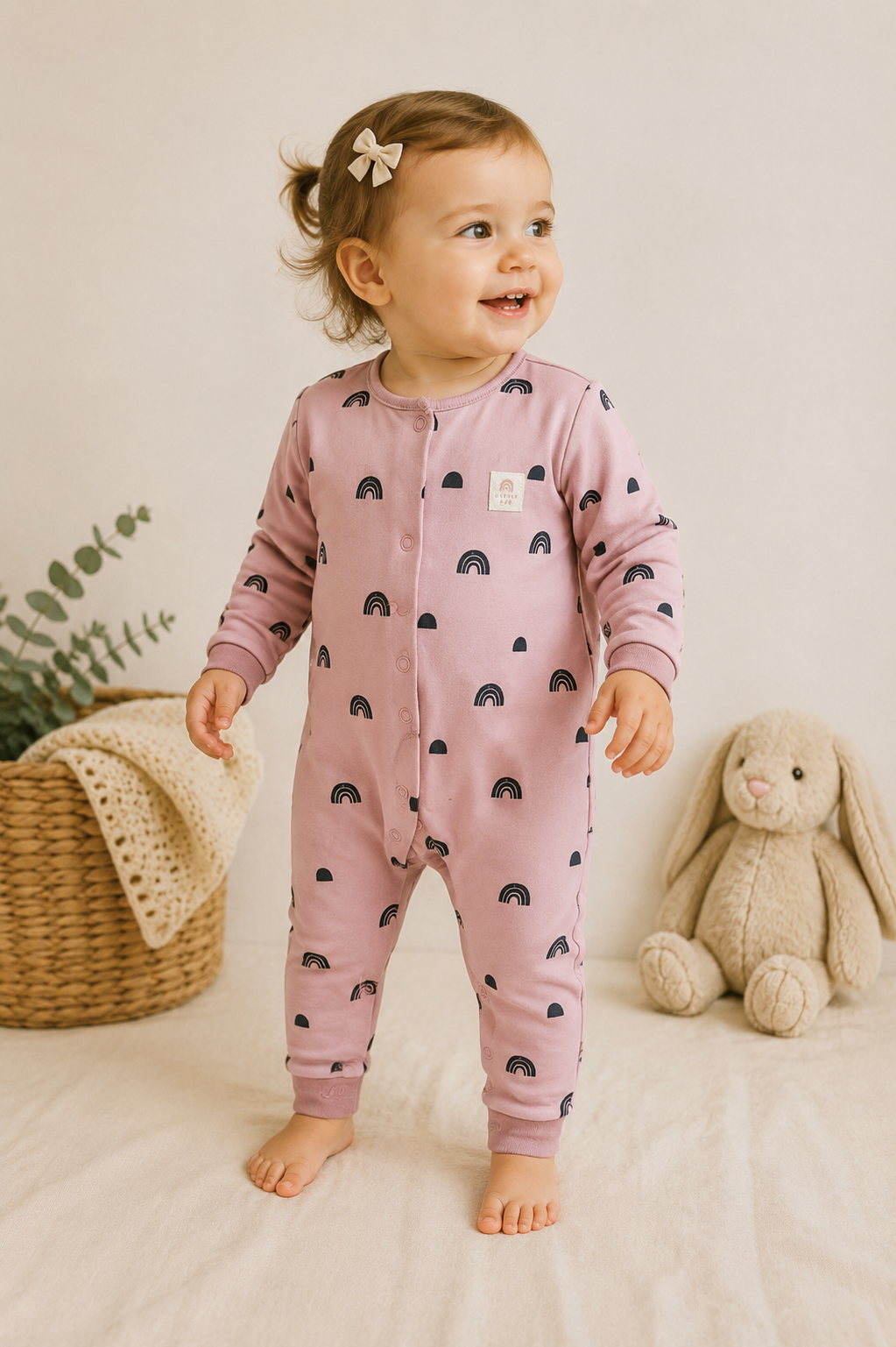 Next Baby Regenbogen-Overall | Gr. 92