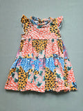 Sommerkleid Patchwork Design - Größe 92 - NEXT