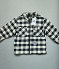 Set Panda NEU Karo Jacke + Shirt - Größe 92 - NEXT