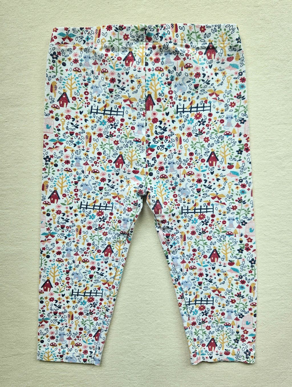 Next 2-teiliges Set mit Langarmshirt & Leggings 🏠 | Gr. 74