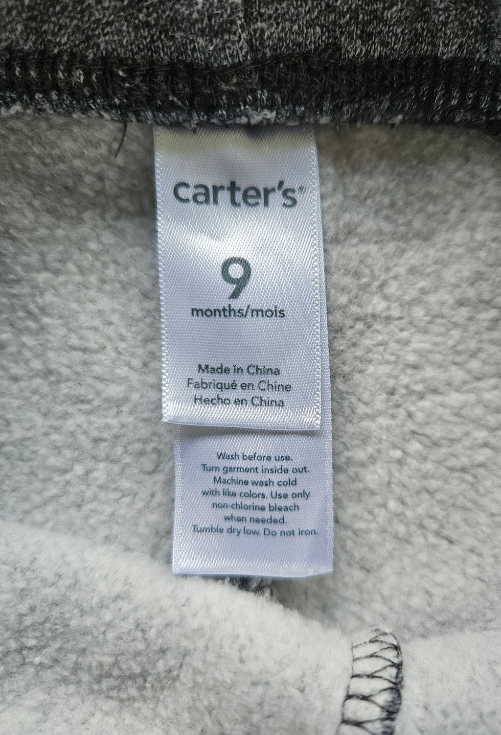 Carter’s & Name It – 3-teiliges Babyset mit Kapuzenjacke | Gr. 62