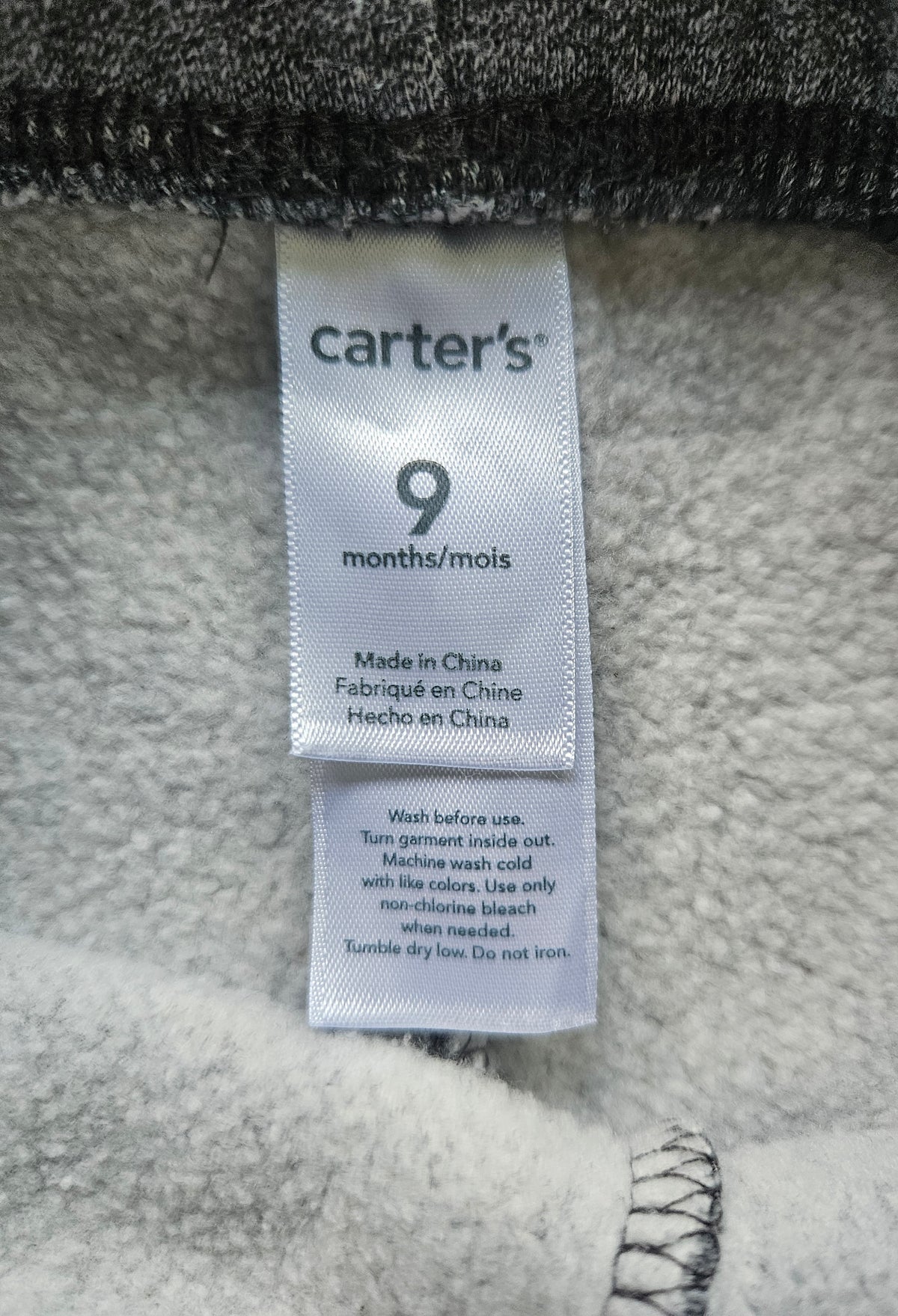 Carter’s & Name It – 3-teiliges Babyset mit Kapuzenjacke | Gr. 62